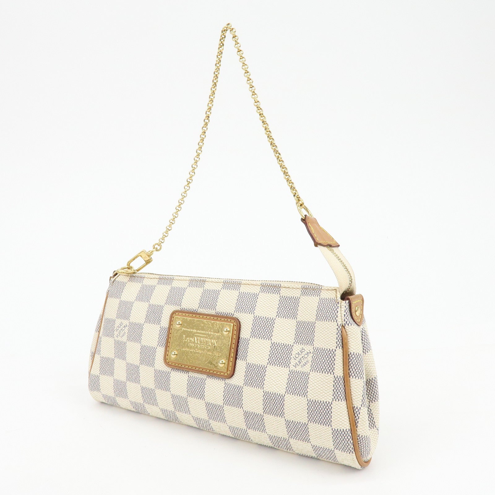 Louis Vuitton Damier Azur Eva 2Way Bag Hand Bag Shoulder Bag N55214
