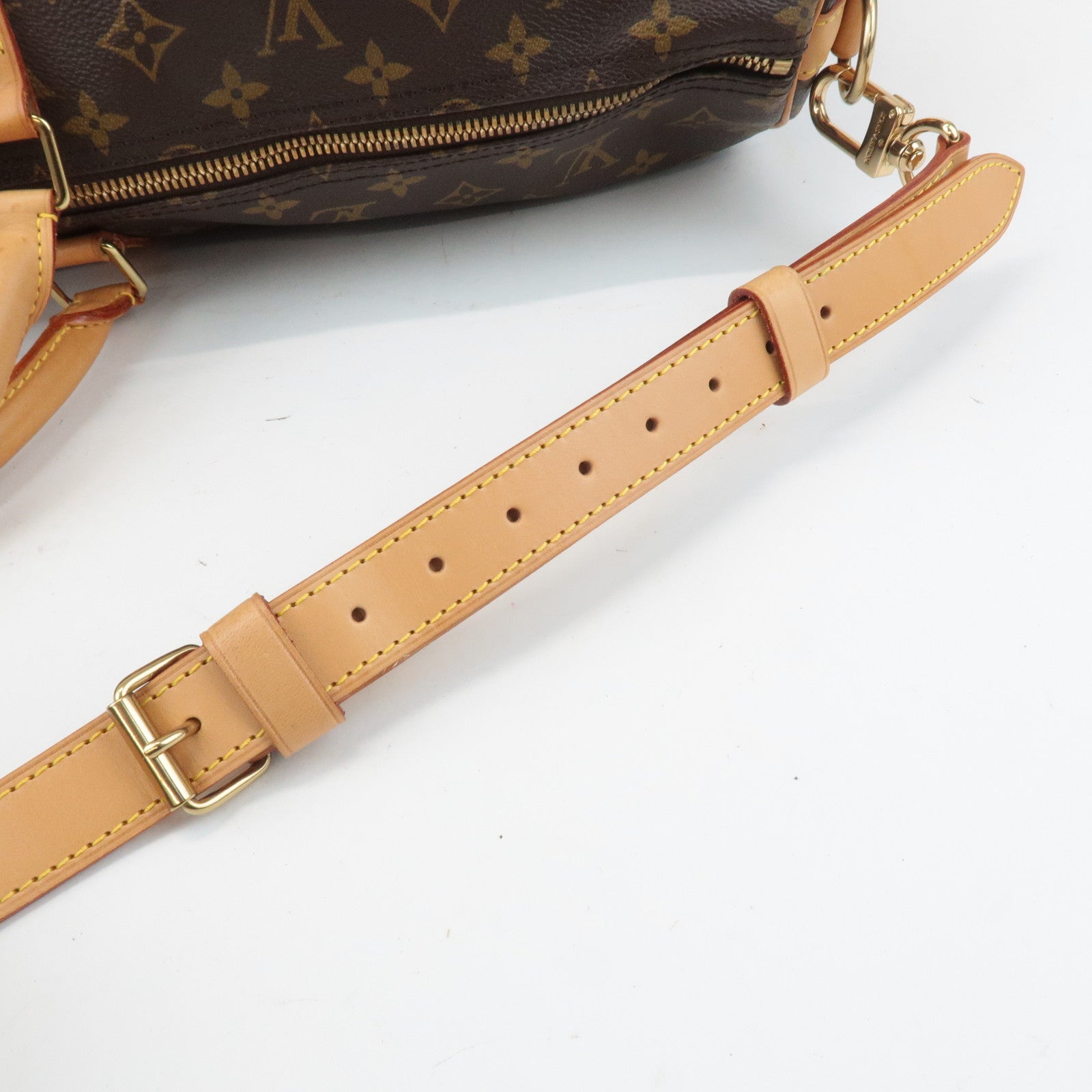 Louis Vuitton Monogram Keep All Bandouliere 60 Boston Bag M41412 Used