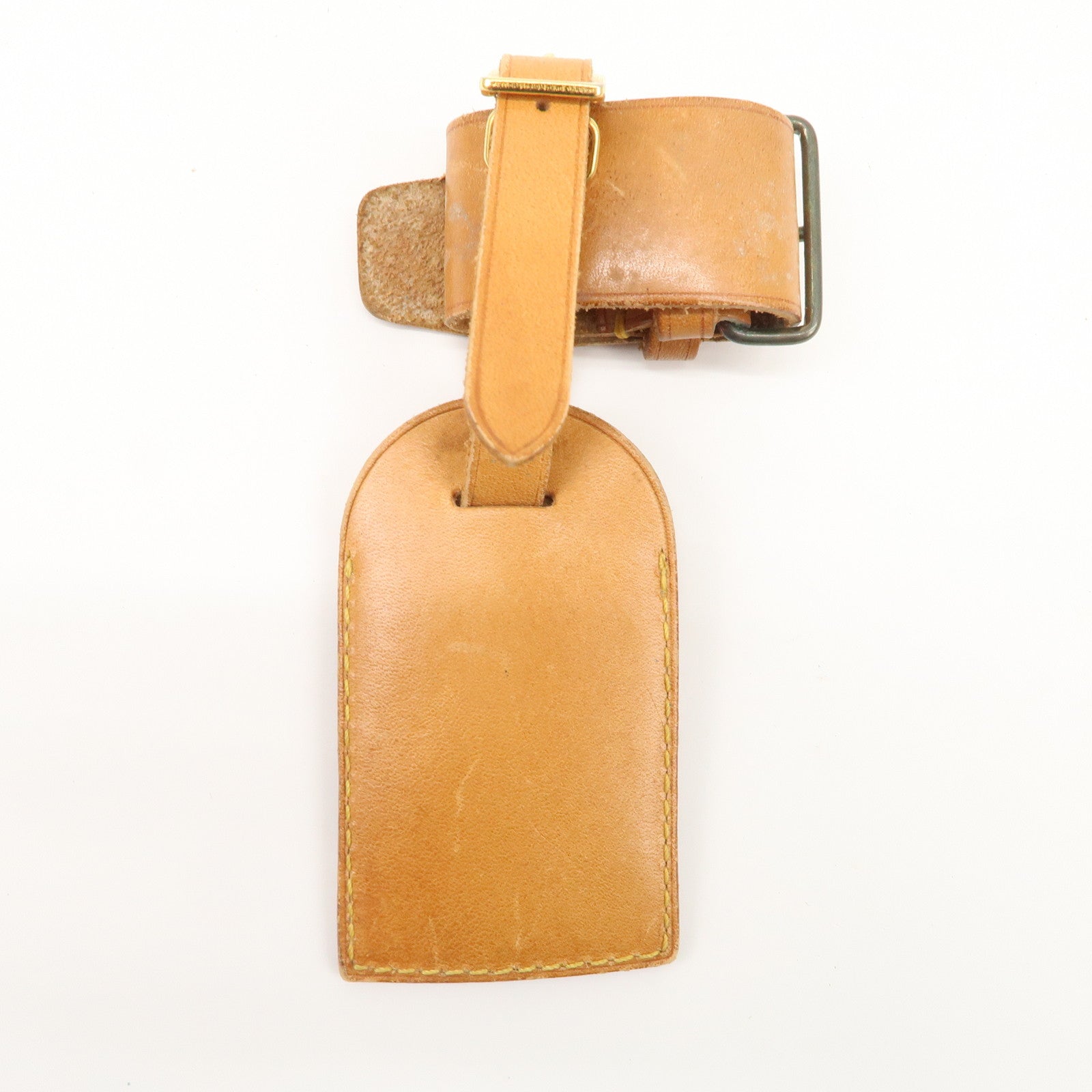 Louis Vuitton Set of 15 Nume Leather Name Tag & Poignet Natural Used