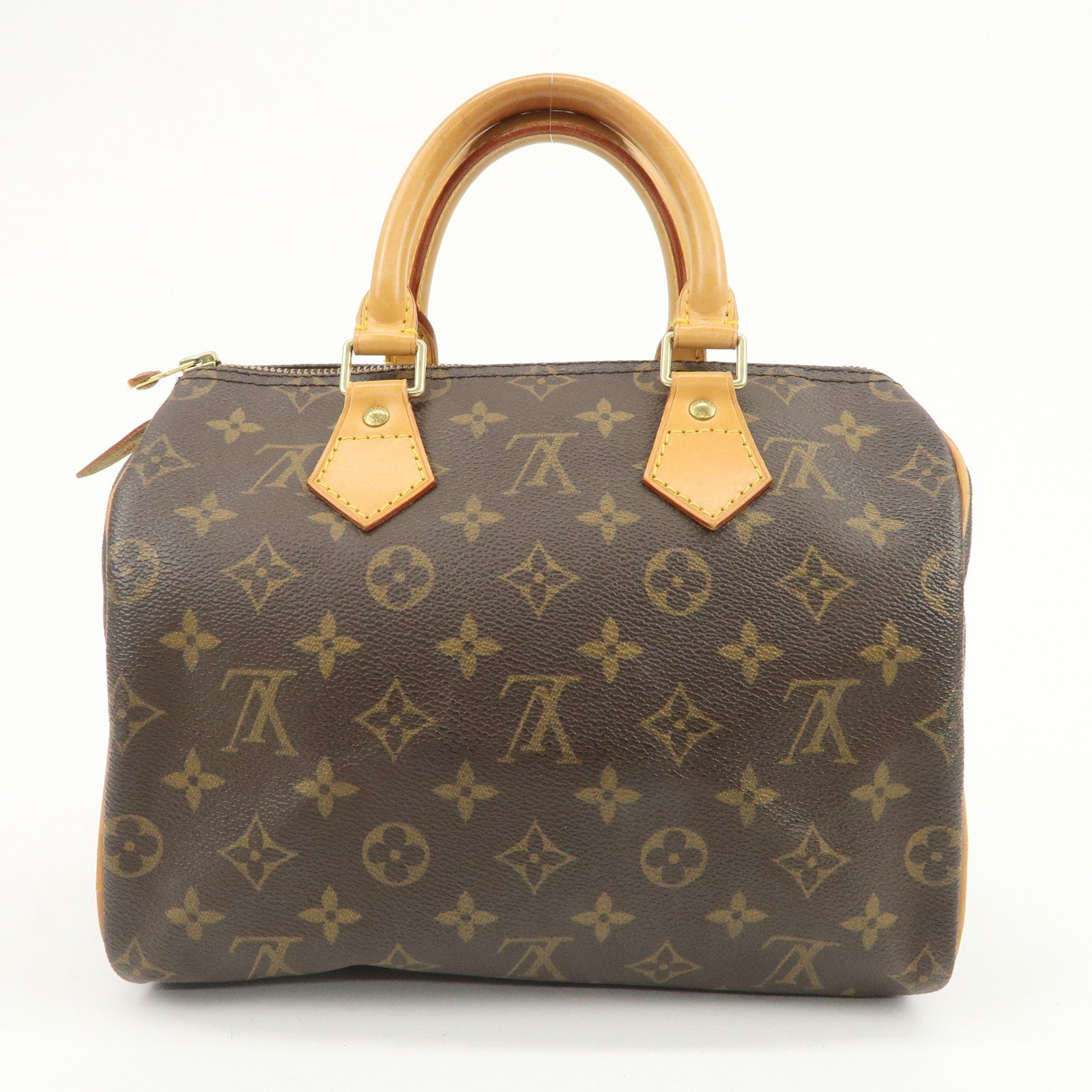 Louis Vuitton Monogram Speedy 25 Boston Bag Hand Bag Brown M41528
