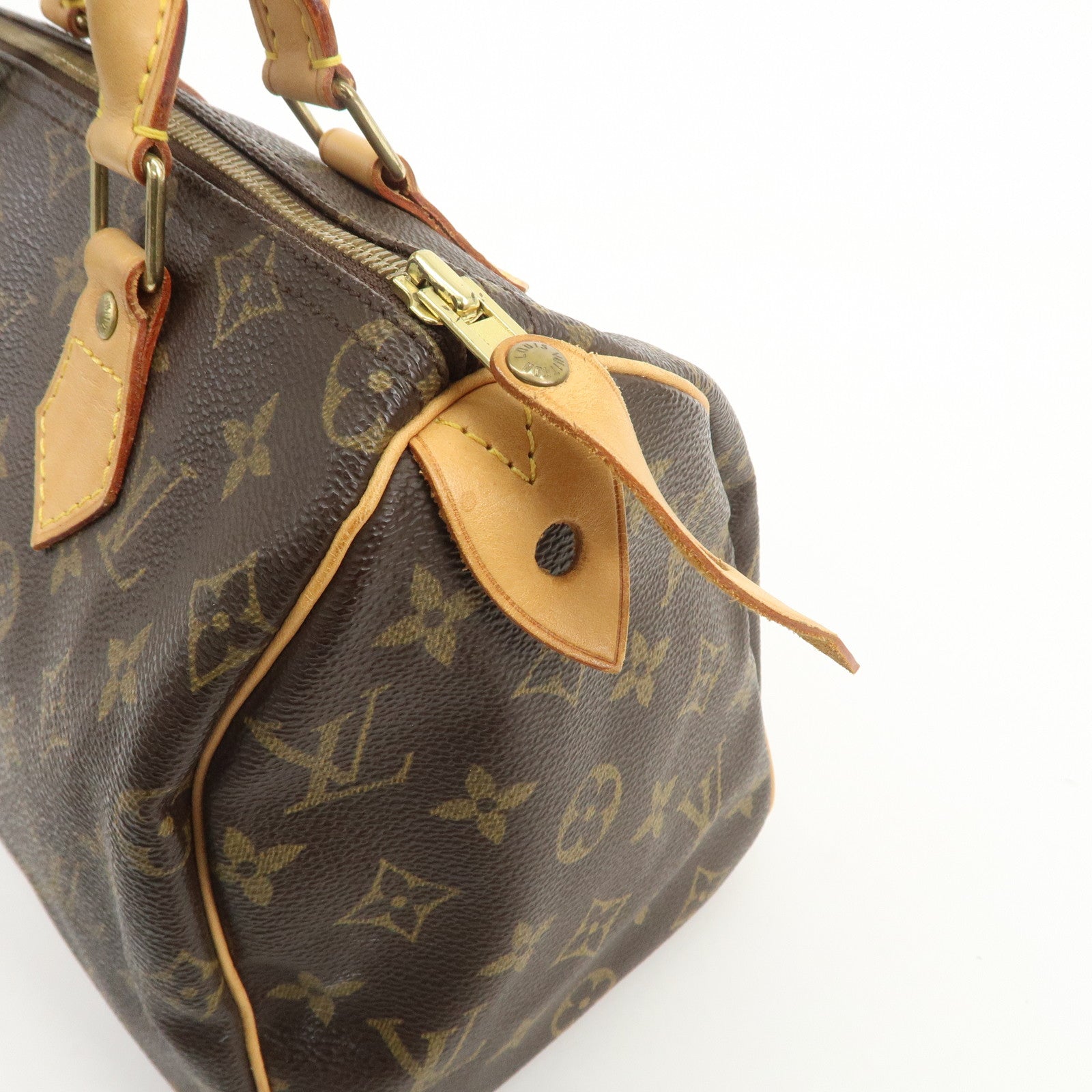 Louis Vuitton Monogram Speedy 25 Boston Bag Hand Bag Brown M41528