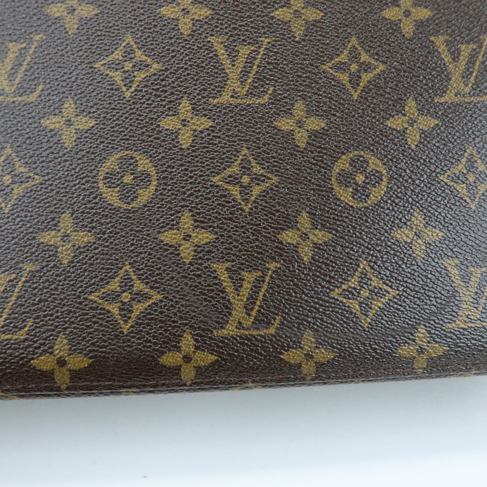 Louis Vuitton Monogram Luco Tote Bag Shoulder Bag Brown M51155