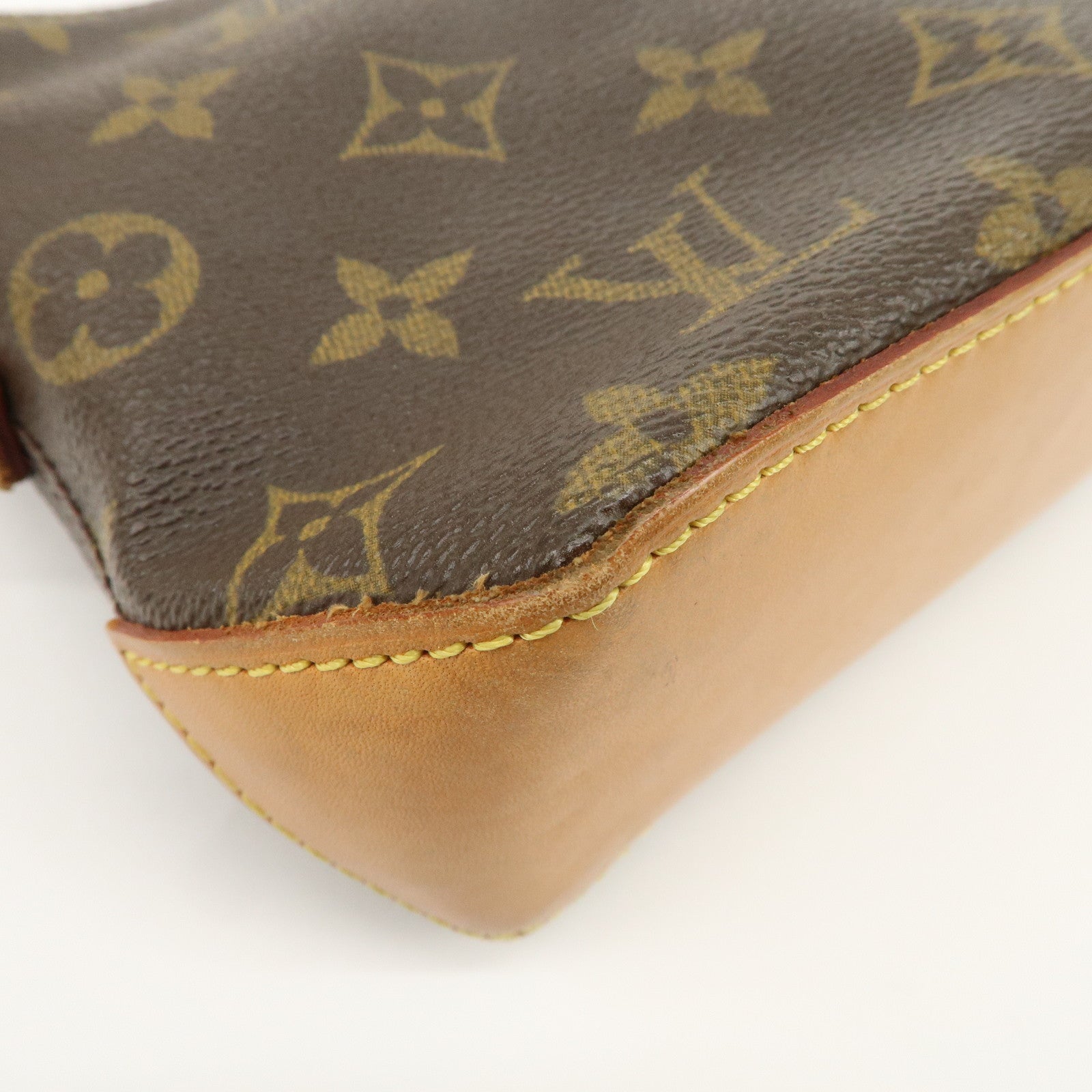 Louis Vuitton Monogram Trotteur Shoulder Bag Brown M51240