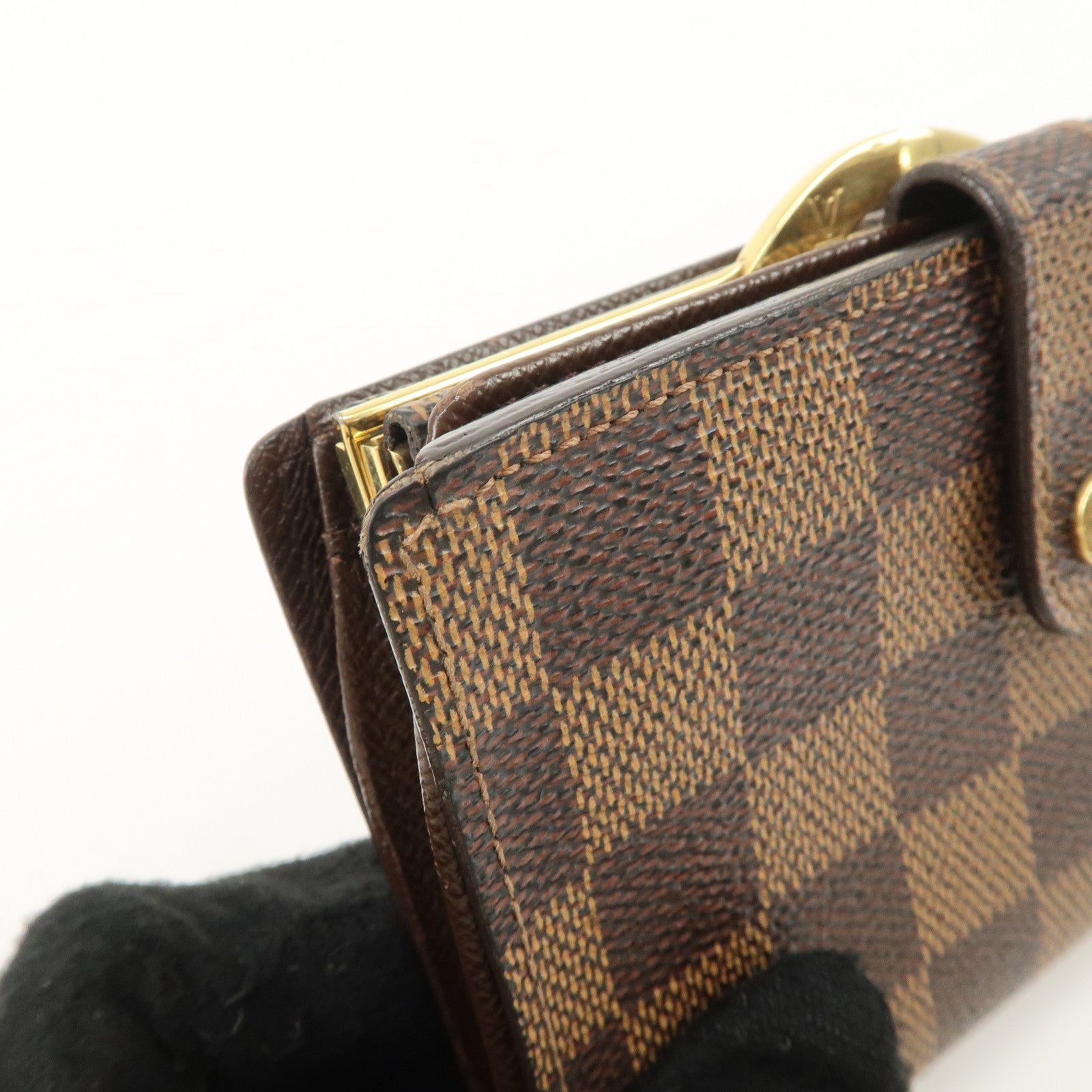 Louis Vuitton Set of 2 Monogram Damier Bi-fold Wallet M61207 N61664 Used