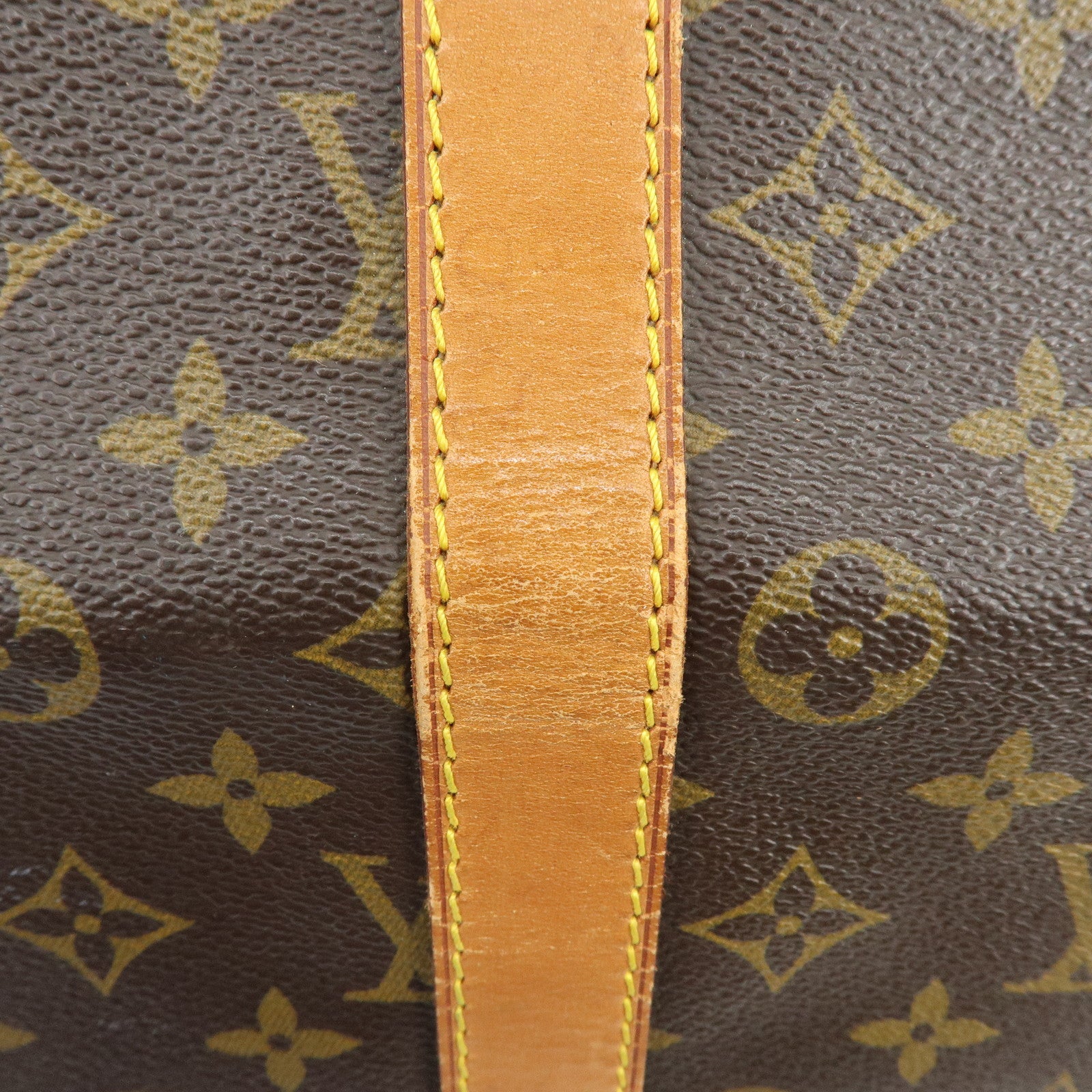 Louis Vuitton Monogram Keep All Bandouliere 55 Boston Bag M41414