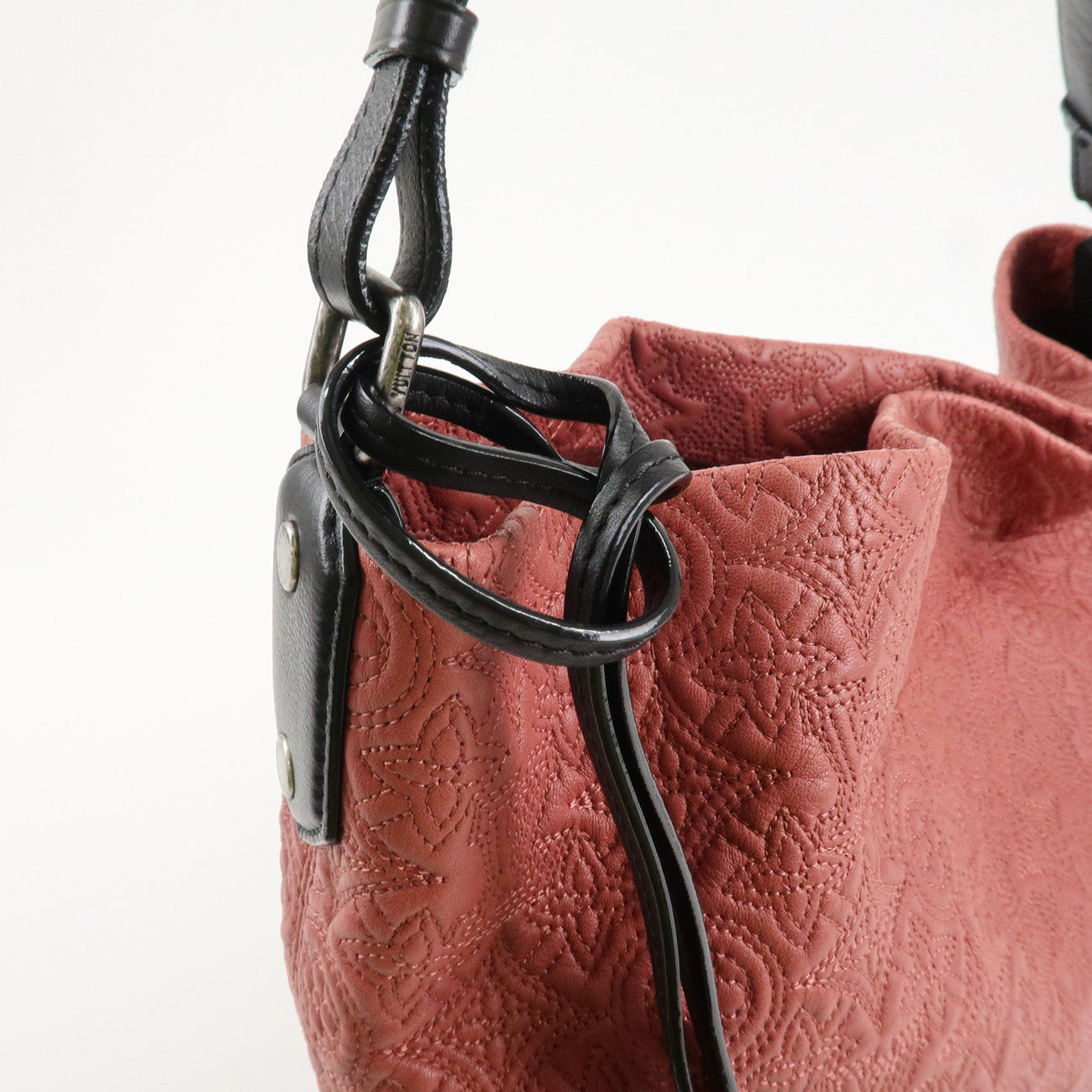 Louis Vuitton Monogram Antia Leather Hobo PM Shoulder Bag M93155 Used