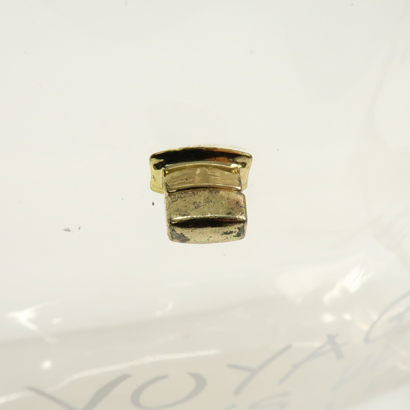 HERMES Kelly Vinyl Hand Bag Clear Transparent