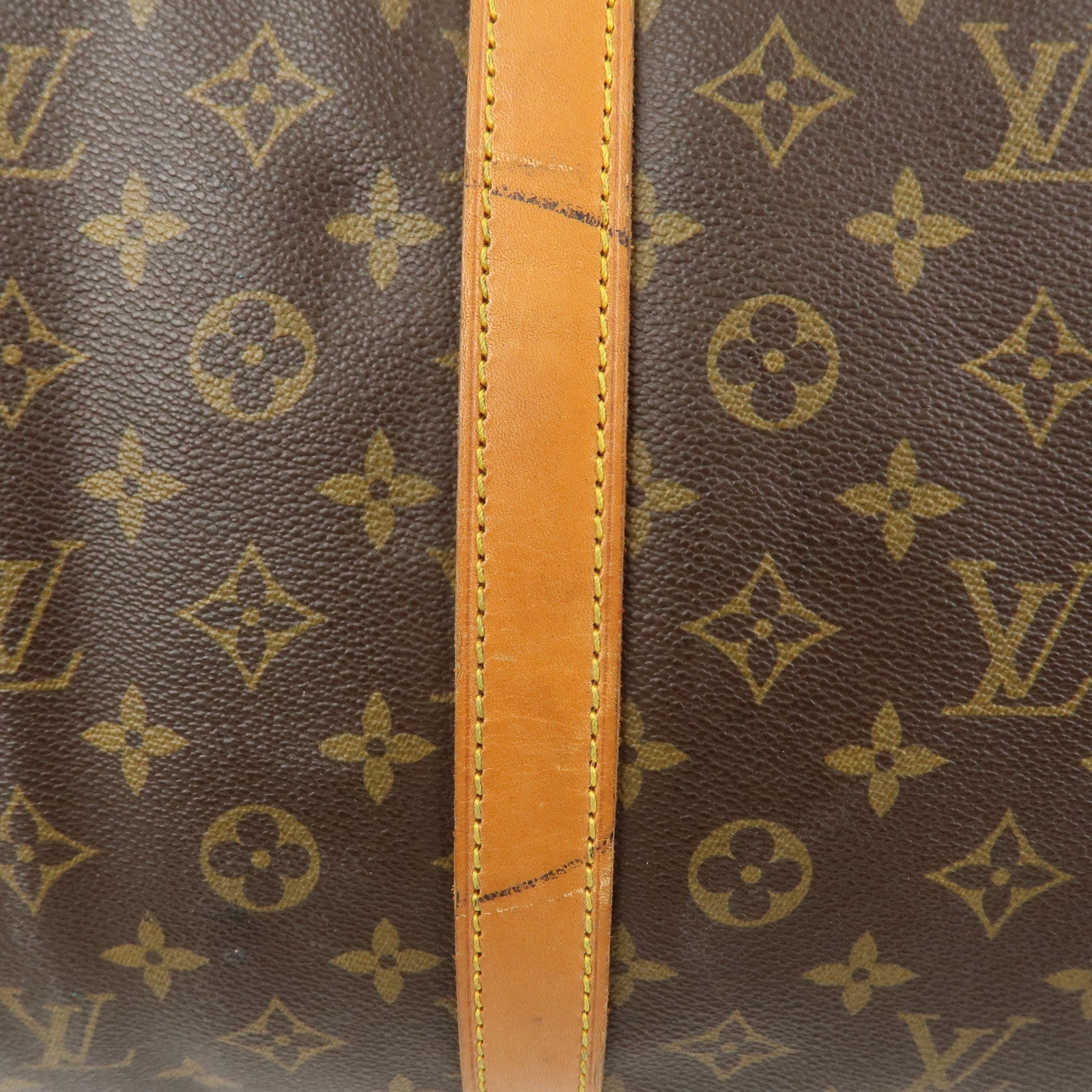 Louis Vuitton Monogram Keep All Bandouliere 60 Boston Bag M41412