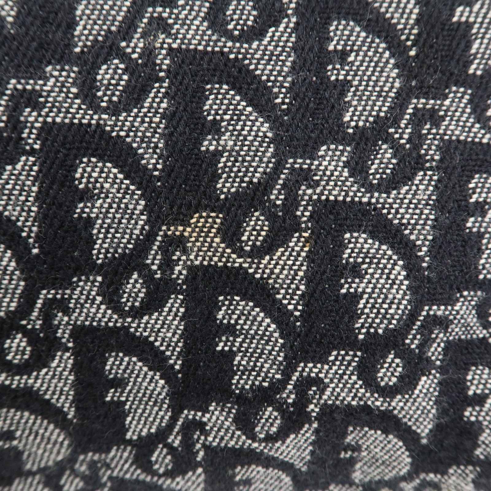 Christian Dior Trotter Canvas Accessory Pouch Hand Bag Navy