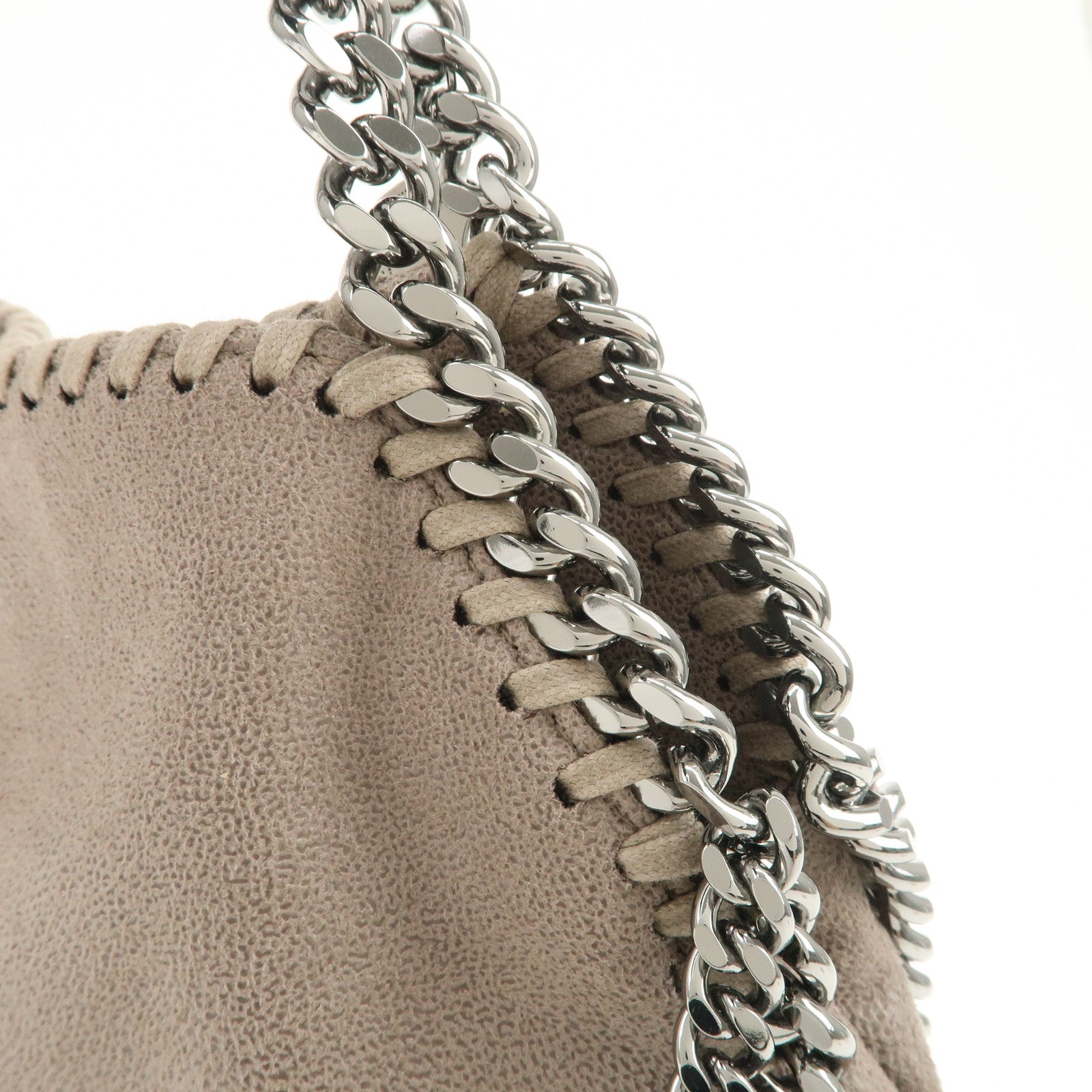 STELLA MCCARTNEY Polyester Falabella 2Way Bag Gray