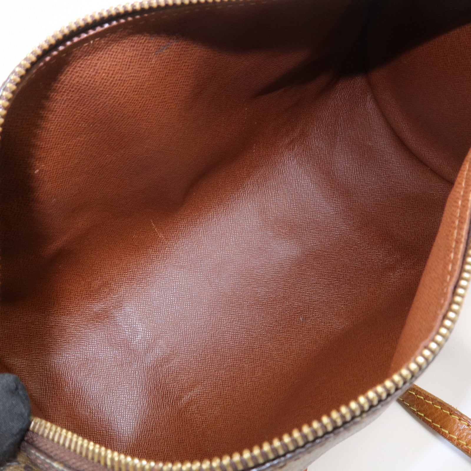 Louis Vuitton Monogram Papillon 30 Hand Bag Brown M51385