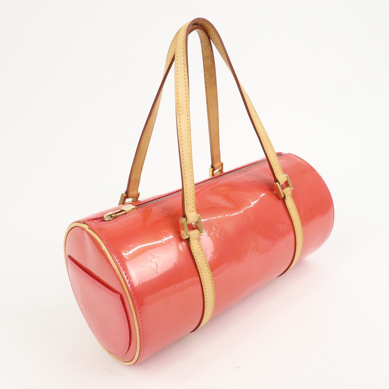 Louis Vuitton Monogram Vernis Leather Bedford Shoulder Hand Bag Framboise M9133F