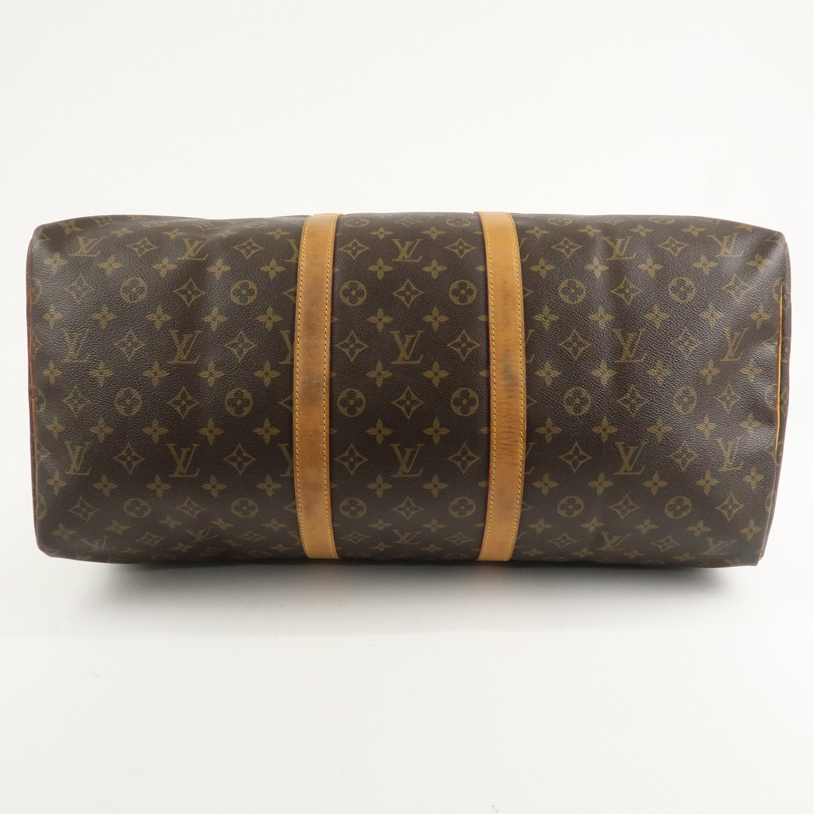 Louis Vuitton Monogram Keep All 55 Boston Bag Travel Bag M41424