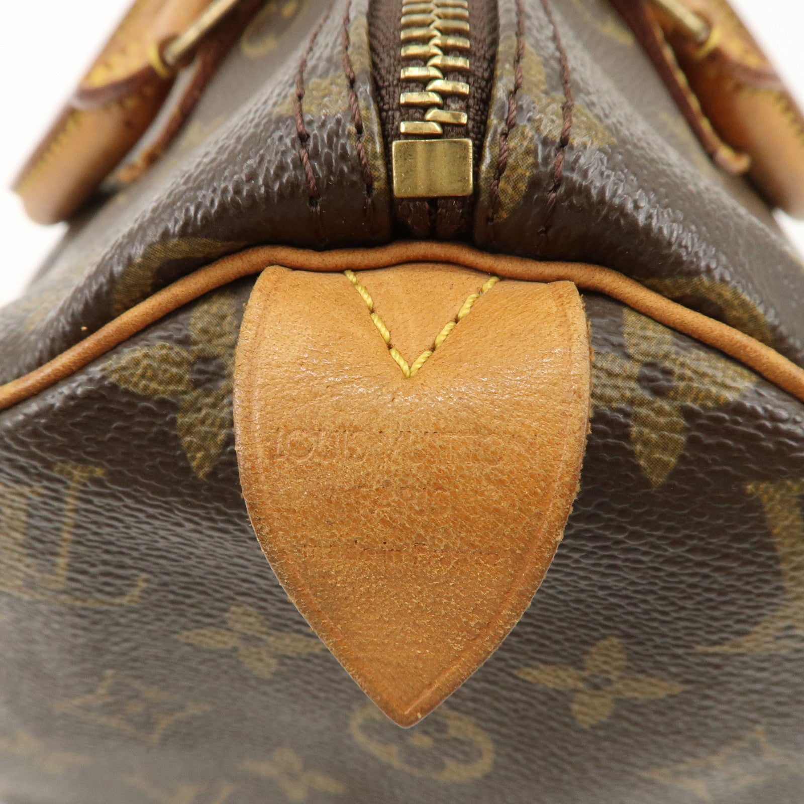 Louis Vuitton Monogram Speedy 30 Boston Bag Hand Bag Brown M41526