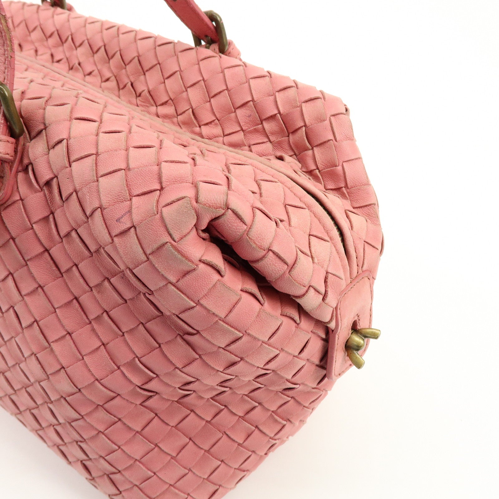 BOTTEGA VENETA Montaigne Intrecciato Nappa Leather Shoulder Bag