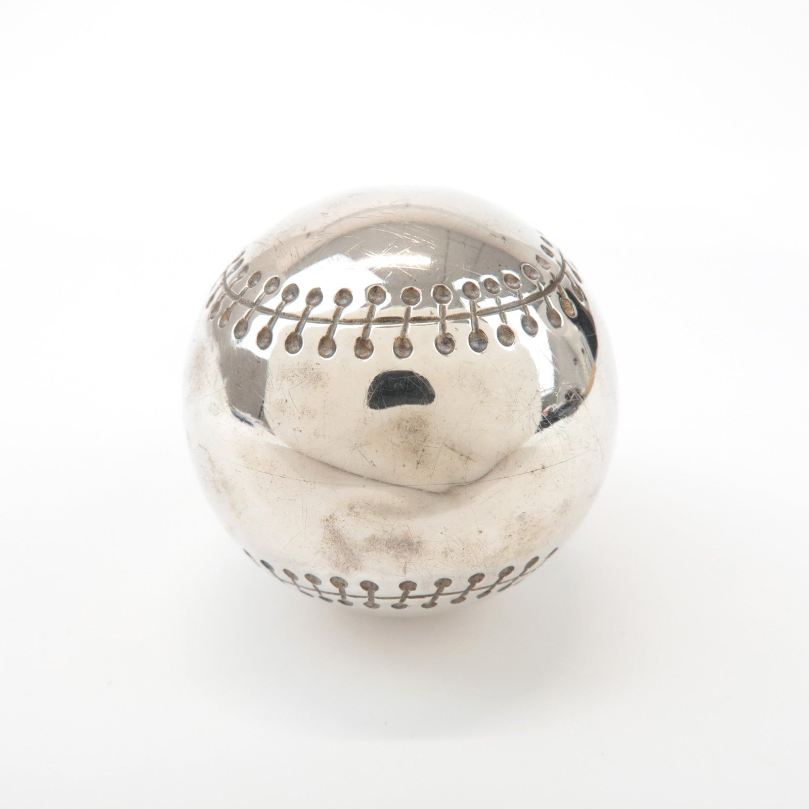 Tiffany & Co SV925 Baseball Rattle Silver