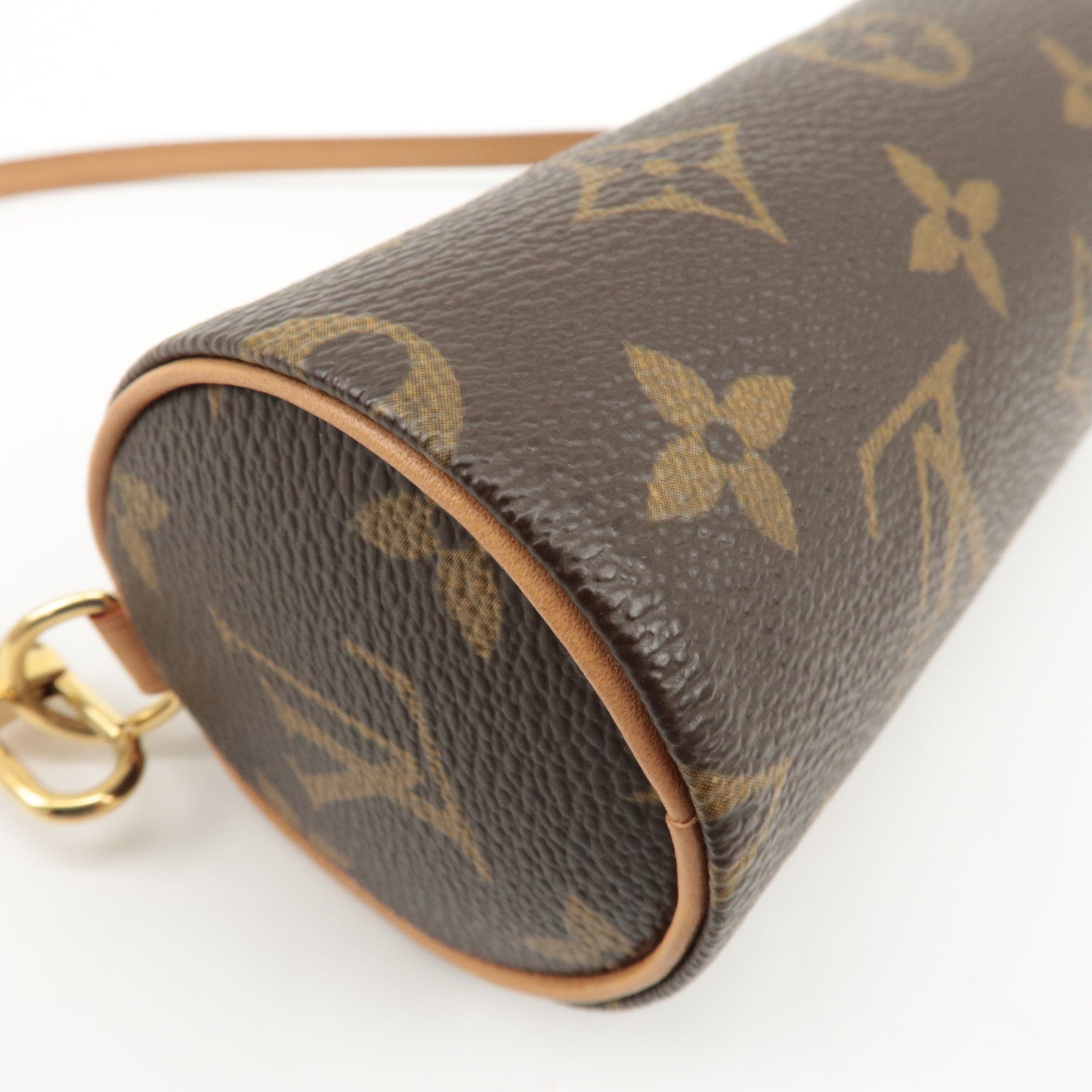 Louis Vuitton Monogram Mini Papillon Pouch for Papillon Bag Brown Used
