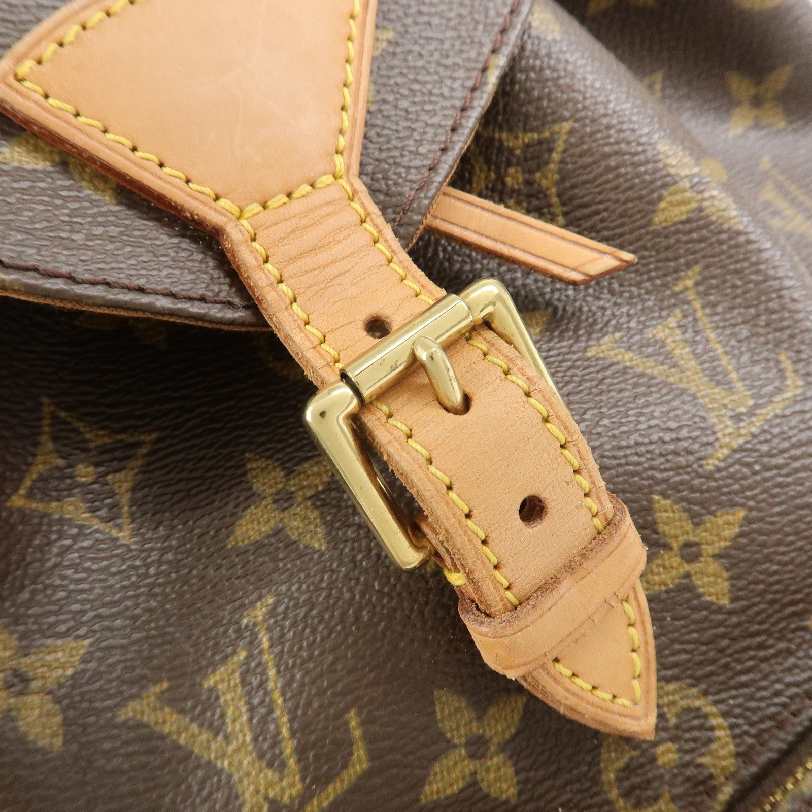 Louis Vuitton Monogram Montsouris MM Backpack Brown M51136
