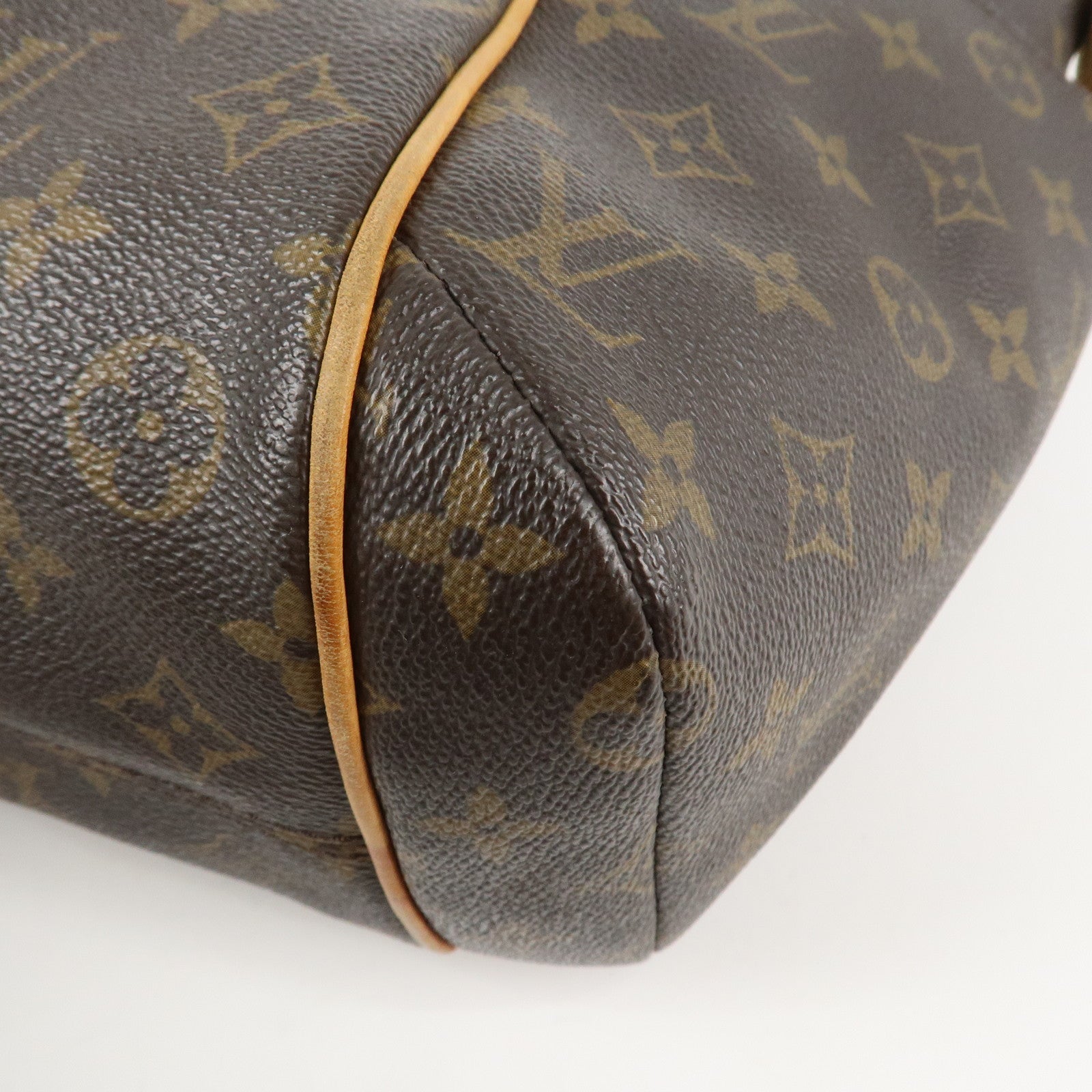 Louis Vuitton Monogram Totally PM Shoulder Bag Tote Bag Brown M56688 Used