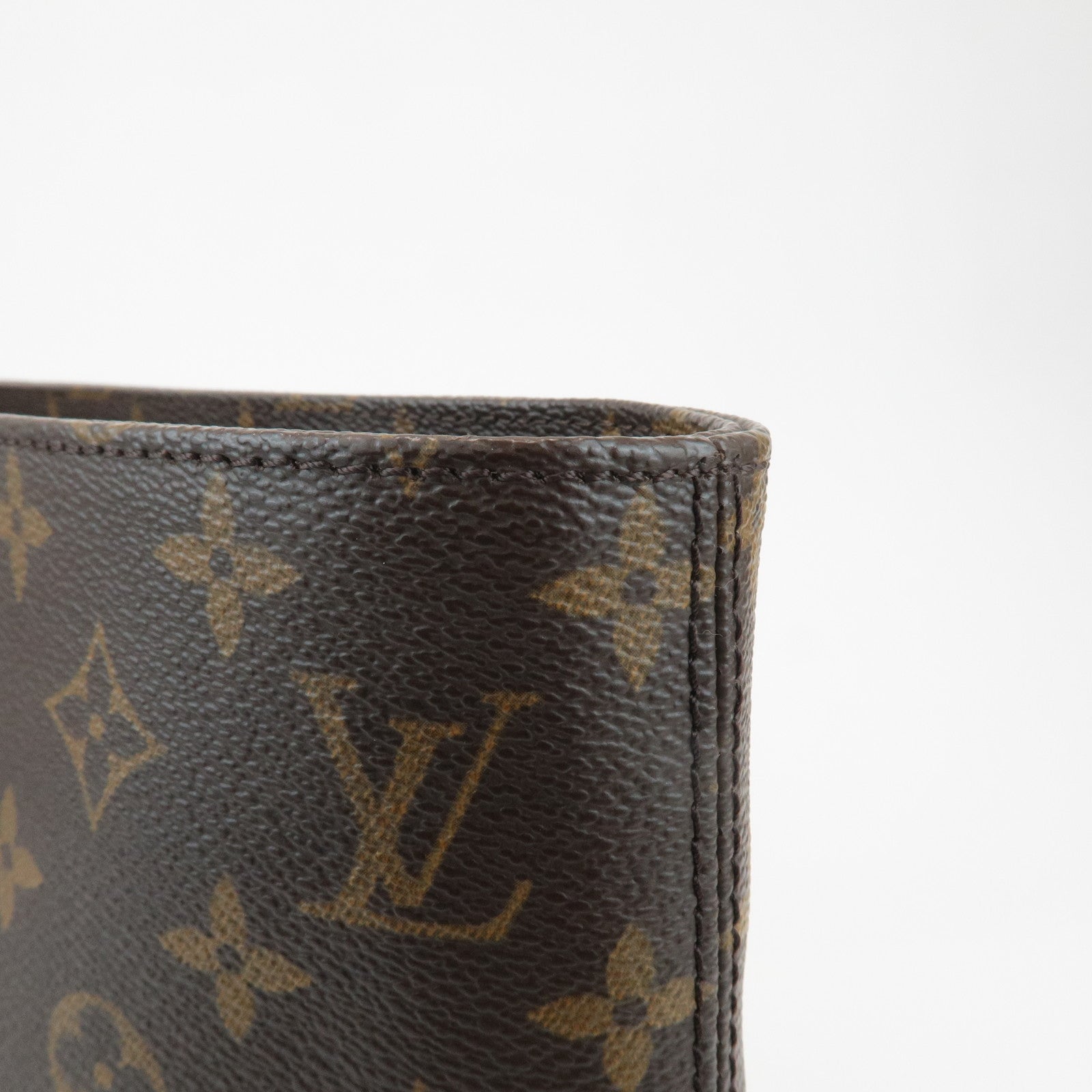 Louis Vuitton Monogram Luco Tote Bag Hand Bag Brown M51155