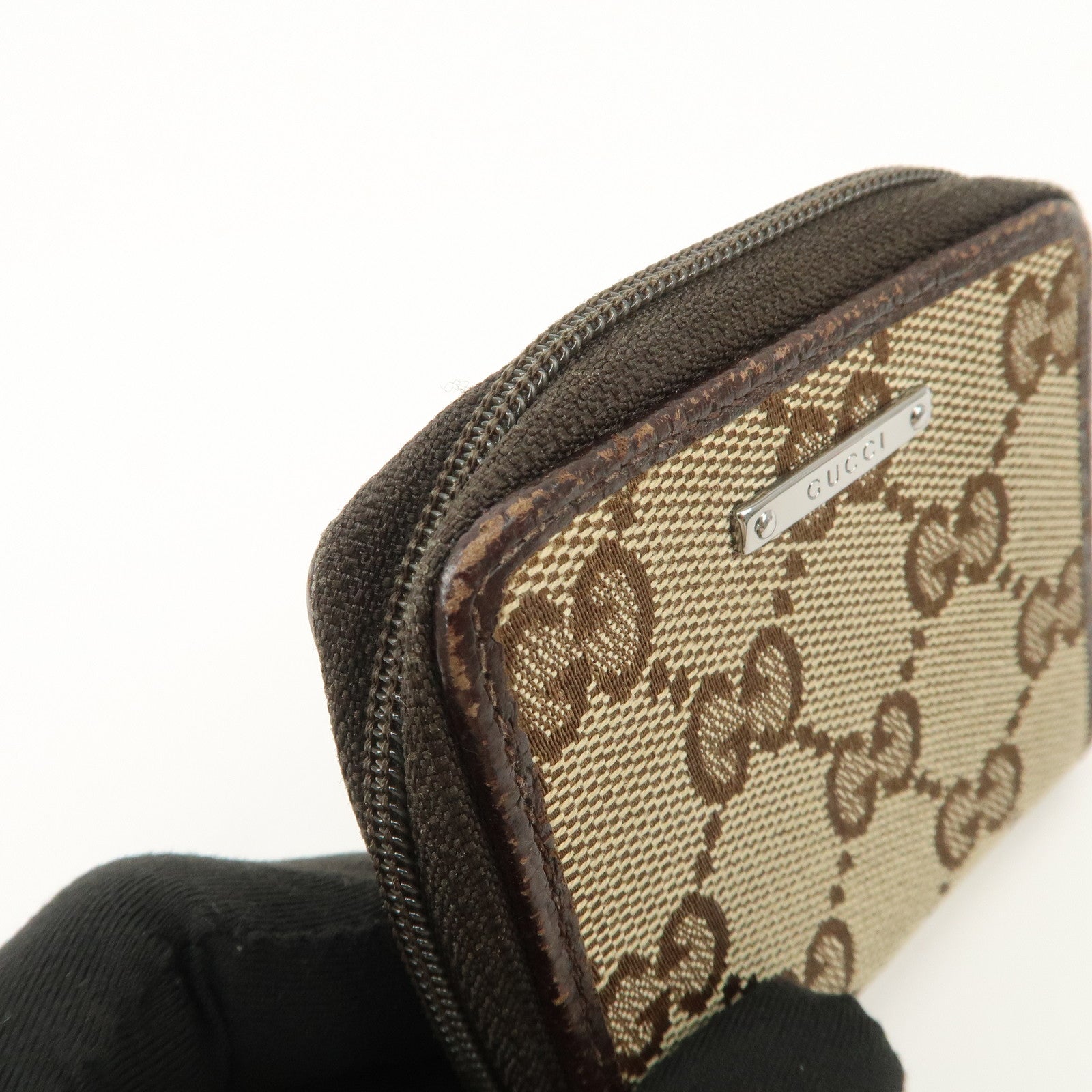 GUCCI Guccissima Leather Coin Case Set Of 3 449896/152615/115253 Used