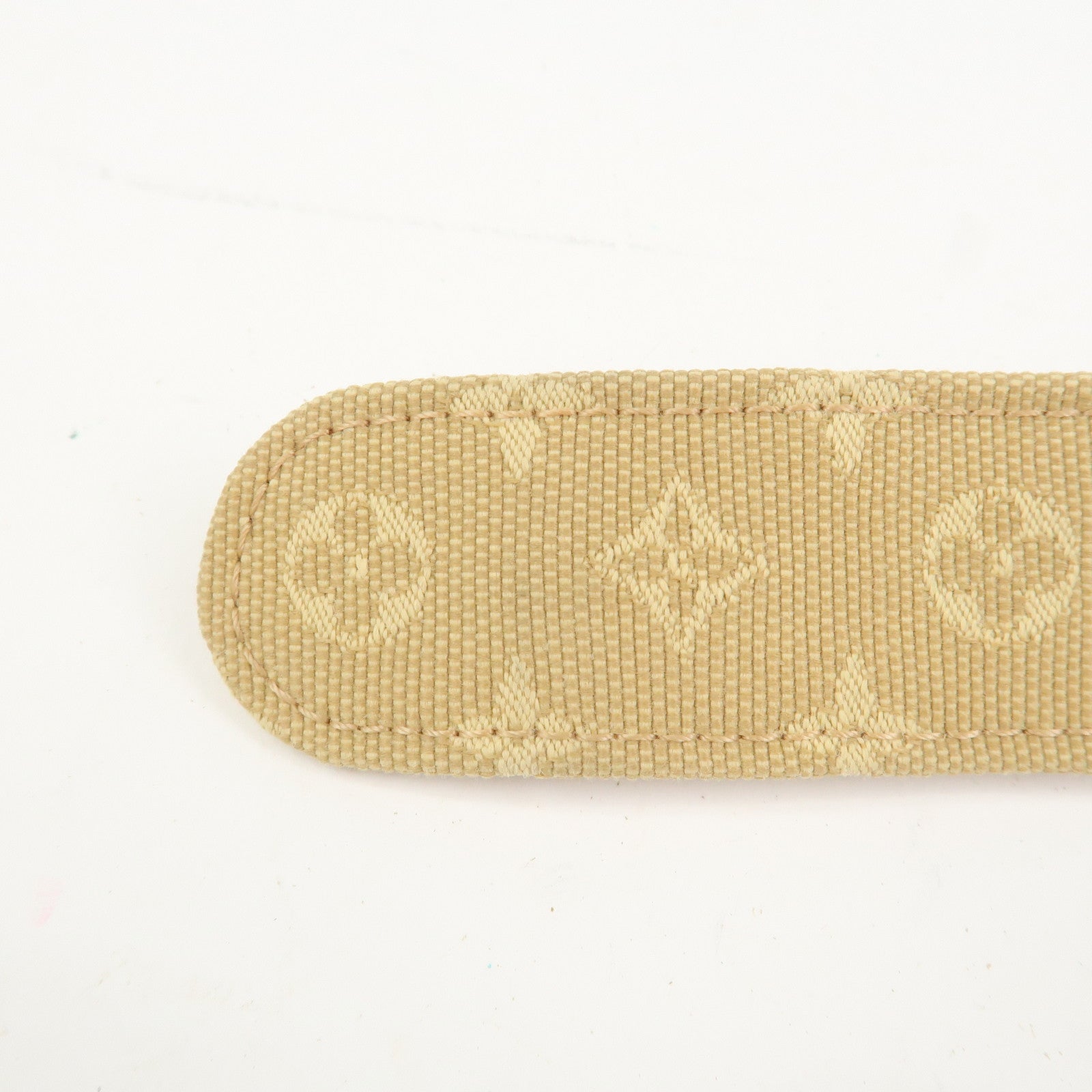 Louis Vuitton Monogram Mini Canvas Ceinture 75/30 Belt Beige M6817