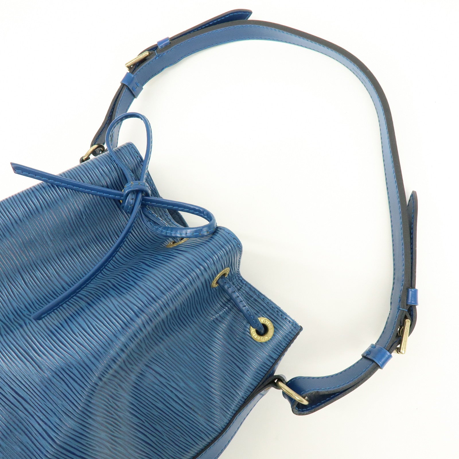 Louis Vuitton Epi Petit Noe Shoulder Bag Toledo Blue M44105