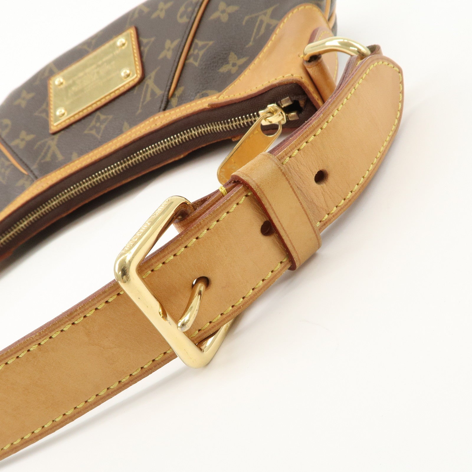 Louis Vuitton Monogram Thames PM Shoulder Bag Brown M56384 Used