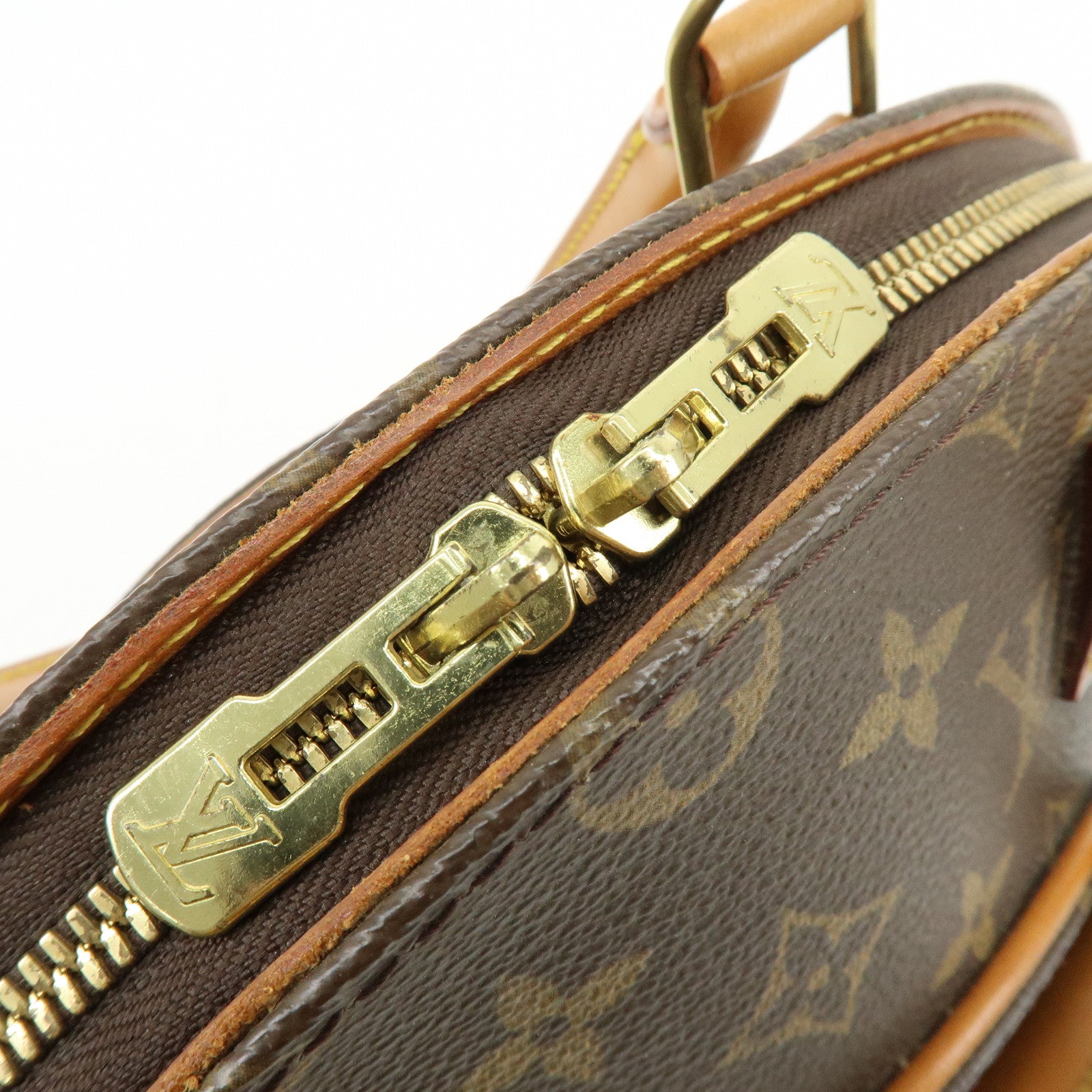 Louis Vuitton Monogram Ellipse PM Hand Bag Brown M51127