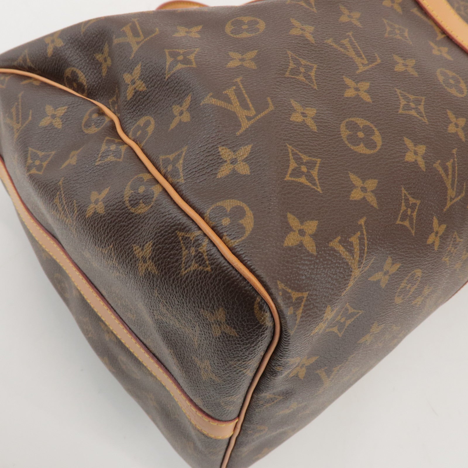 Louis Vuitton Monogram Keep All Bandouliere 55 Boston Bag M41414