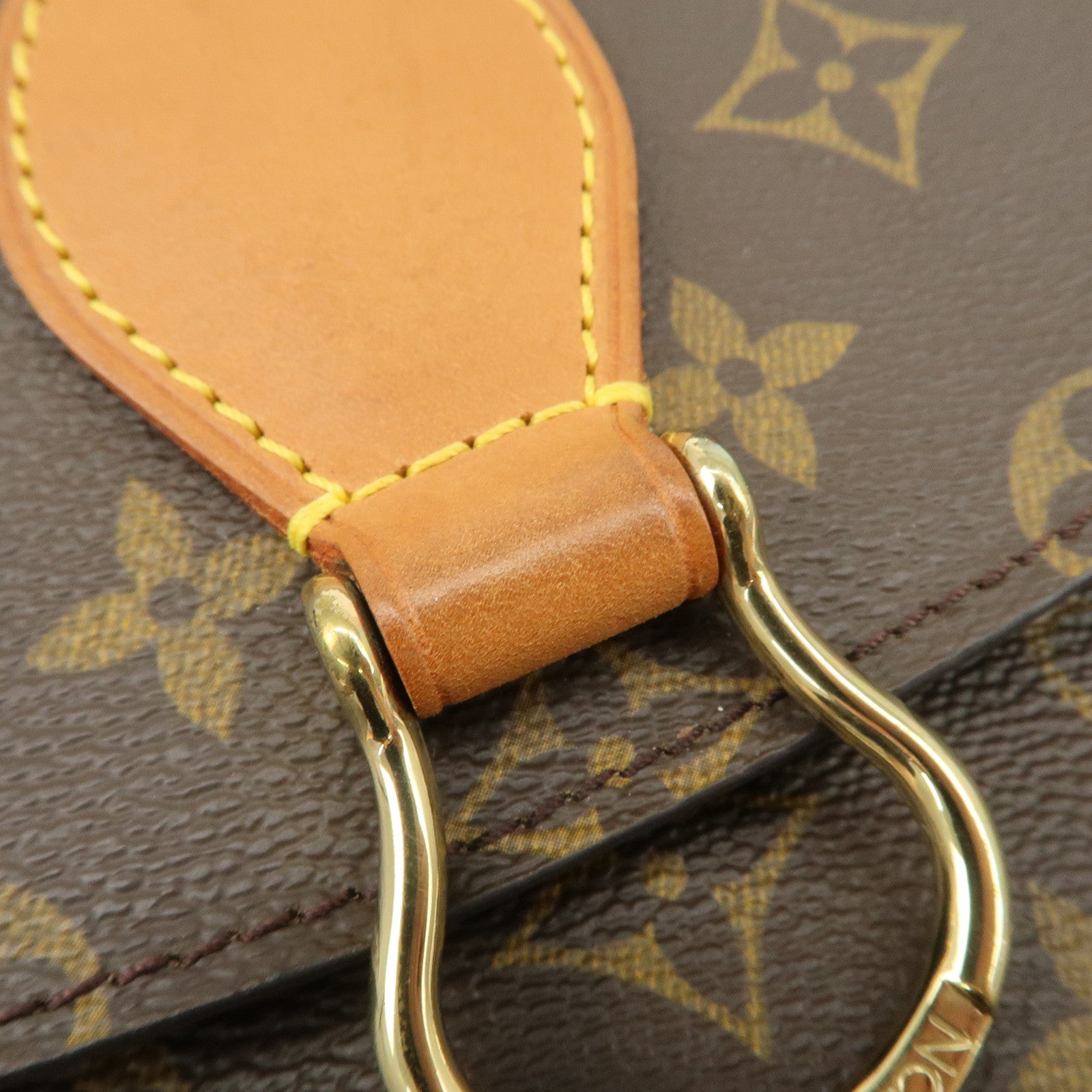 Louis Vuitton Monogram Saint Cloud GM Shoulder Bag Brown M51242