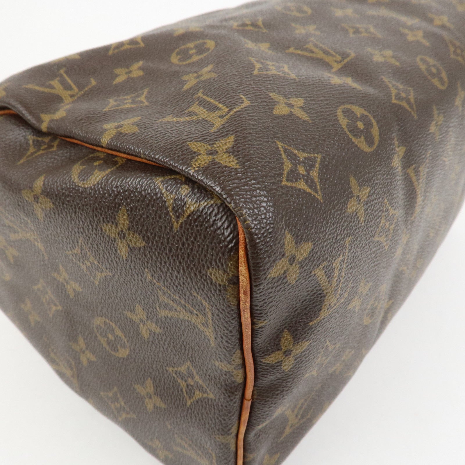 Louis Vuitton Monogram Speedy 30 Boston Bag Hand Bag Brown M41526