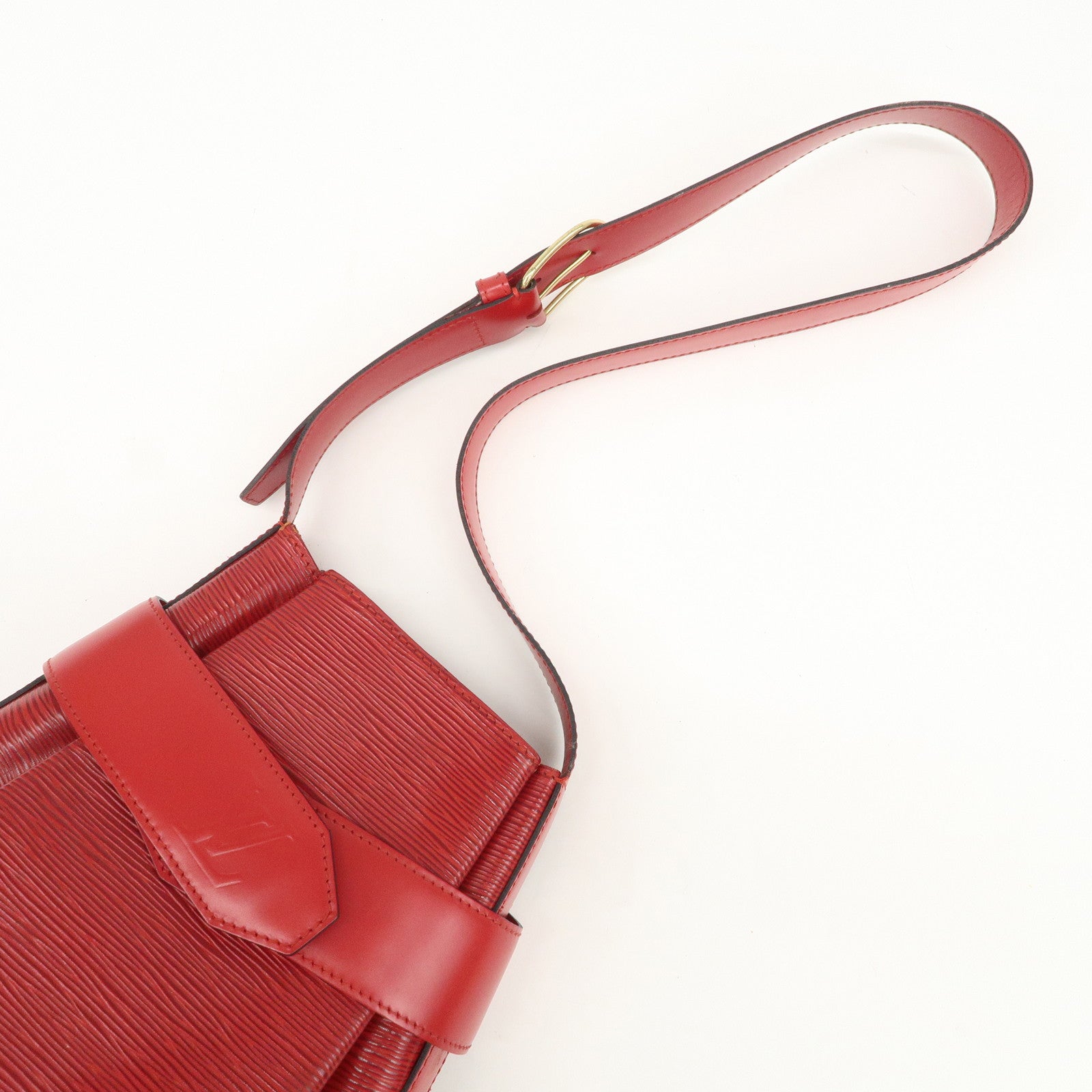 Louis Vuitton Epi Sac de Paul Shoulder Bag Castilian Red M80207