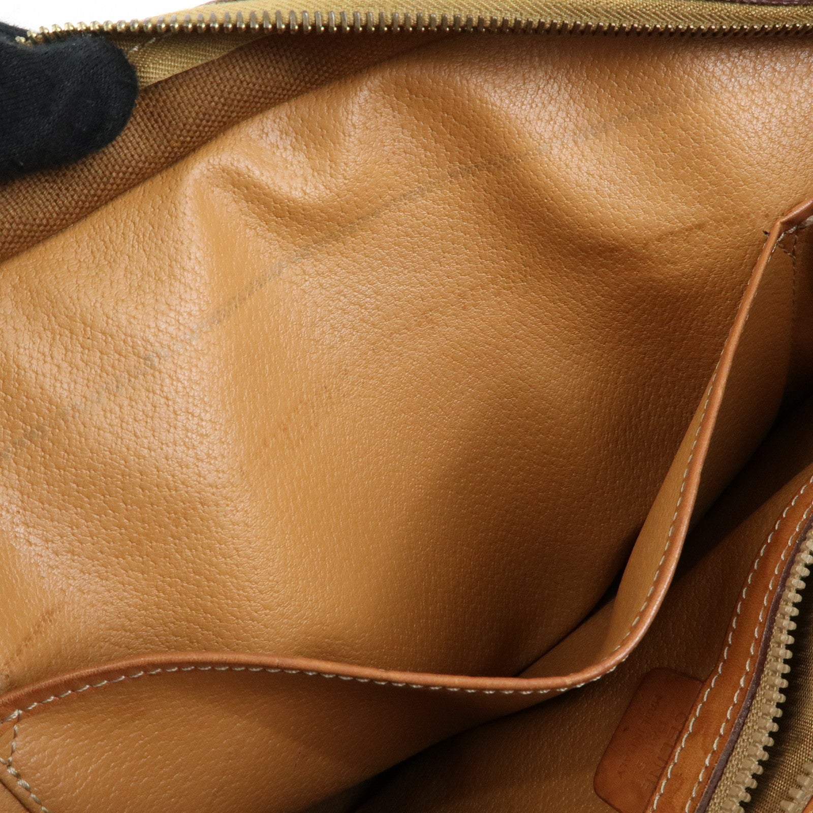 CELINE Macadam PVC Leather Tote Bag Shoulder Bag Brown