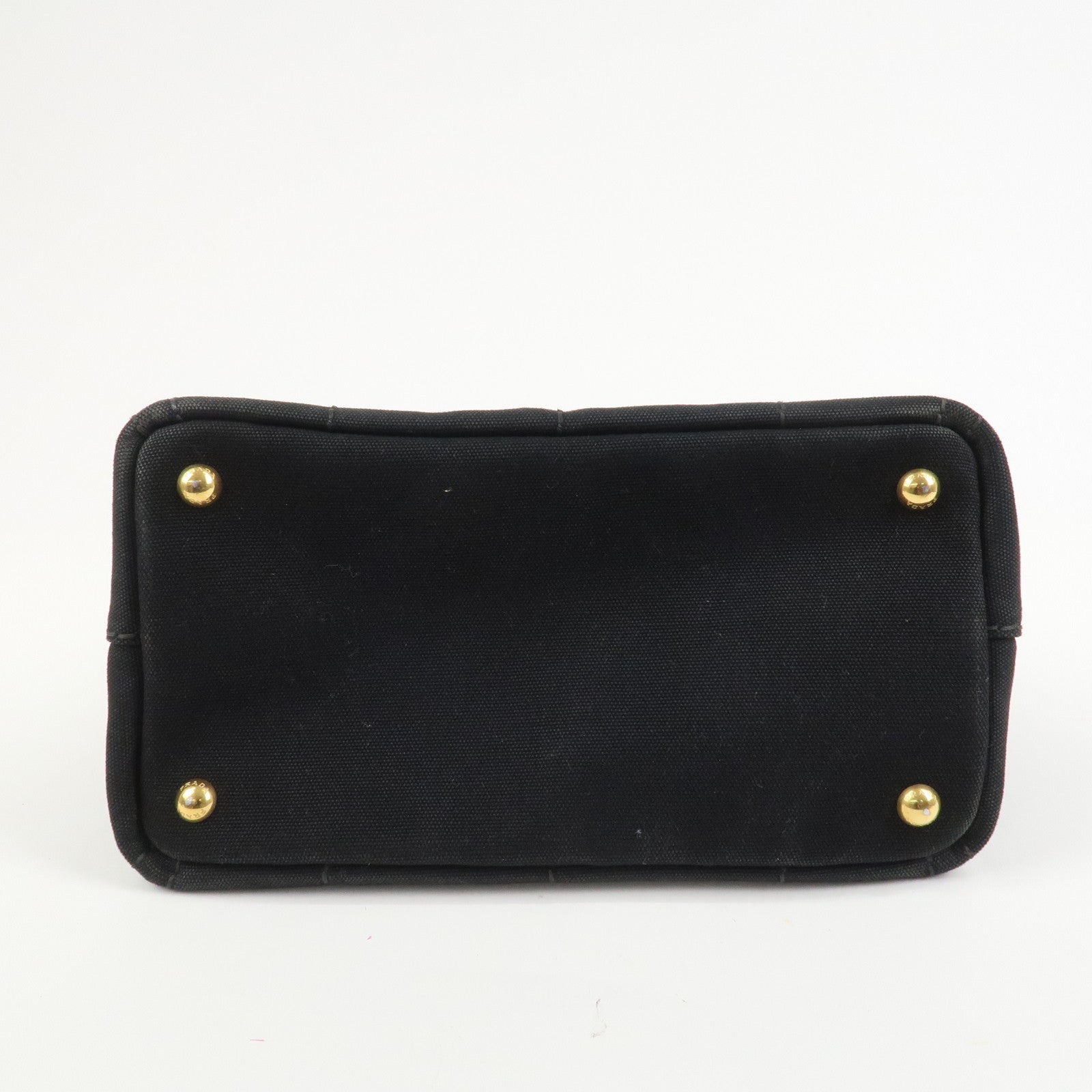 PRADA Canapa Mini Canvas 2Way Bag Hand Bag Shoulder Bag 1BG439