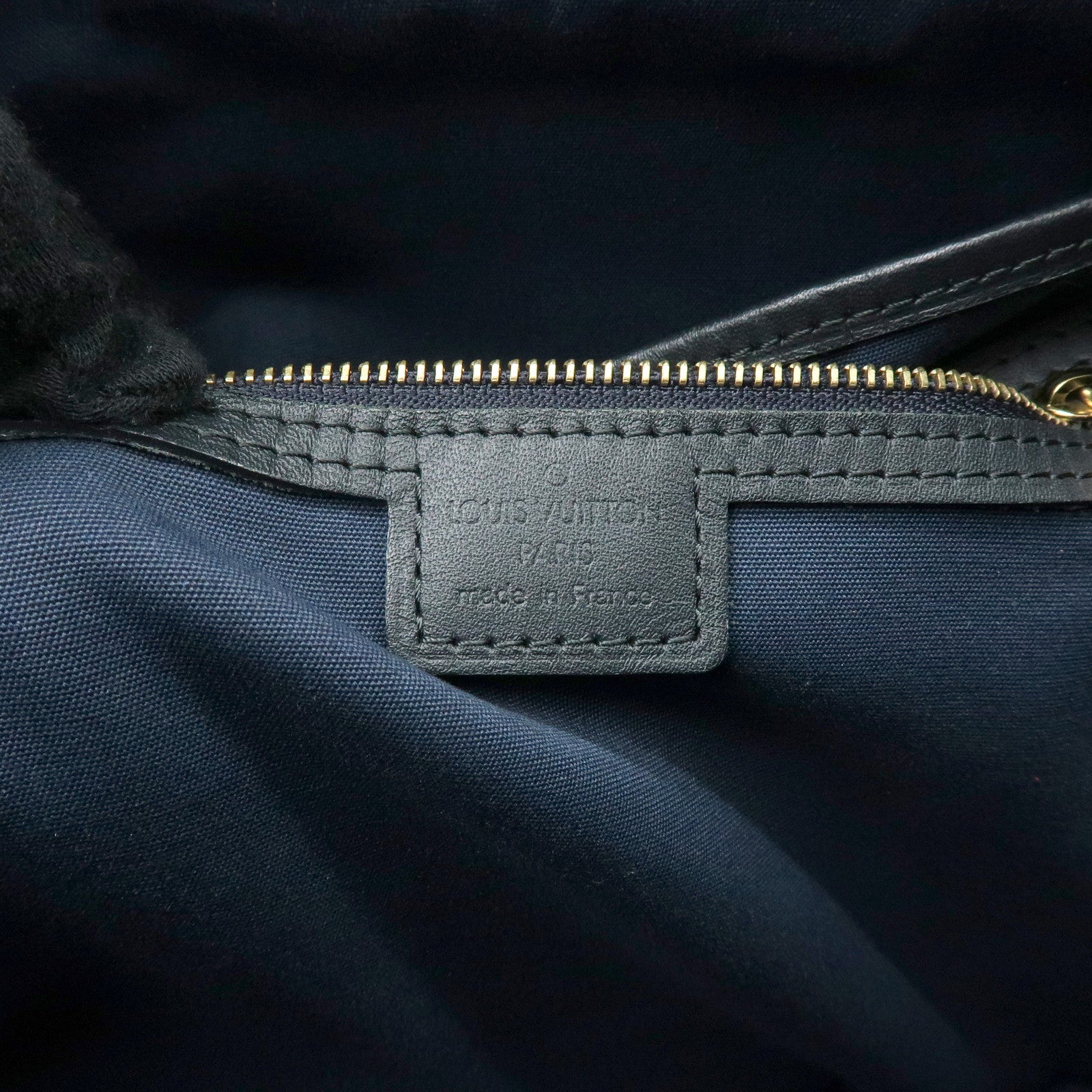 Louis Vuitton Monogram Mini Canvas Lucille GM Tote Bag Blue M92679