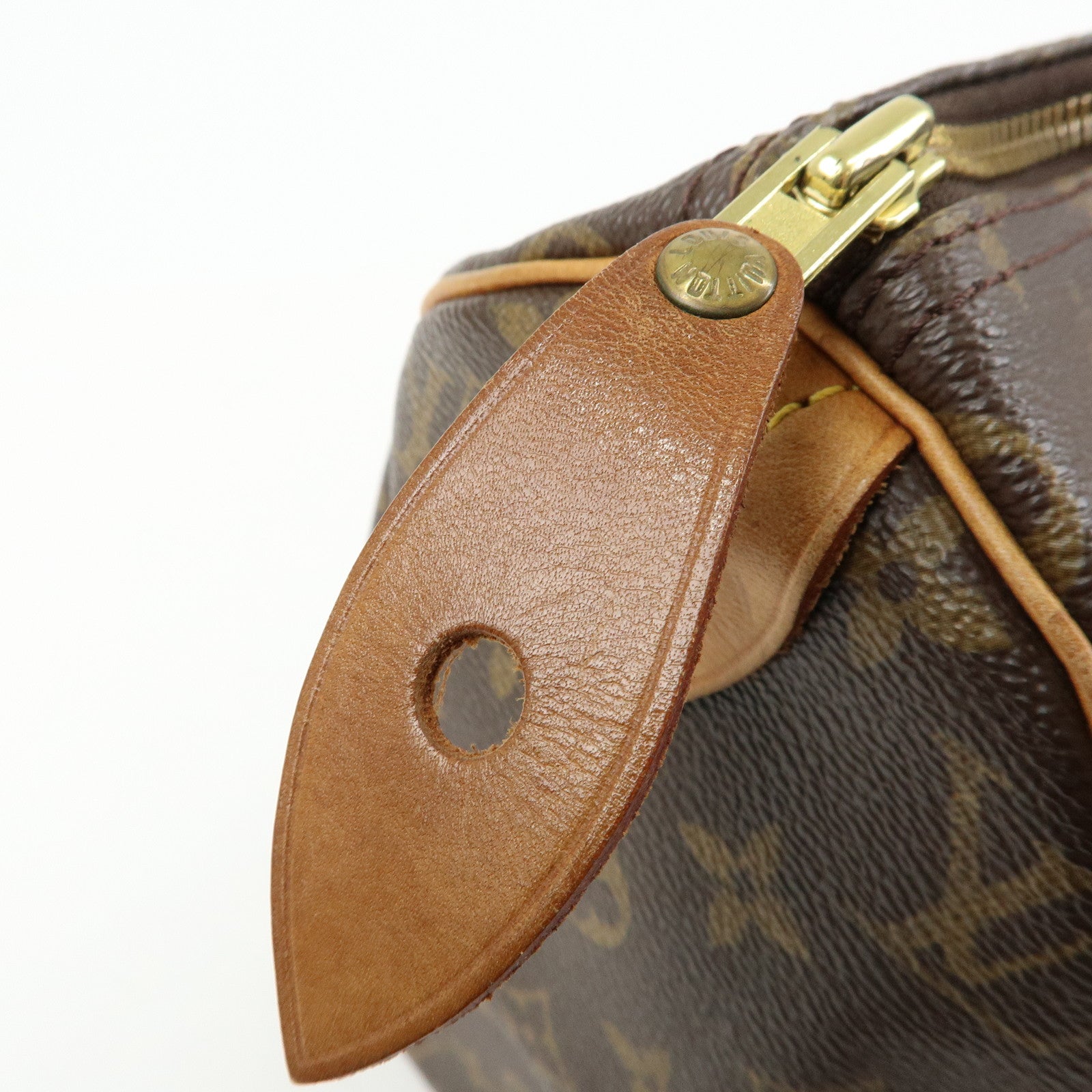 Louis Vuitton Monogram Speedy 30 Boston Bag Hand Bag Brown M41526