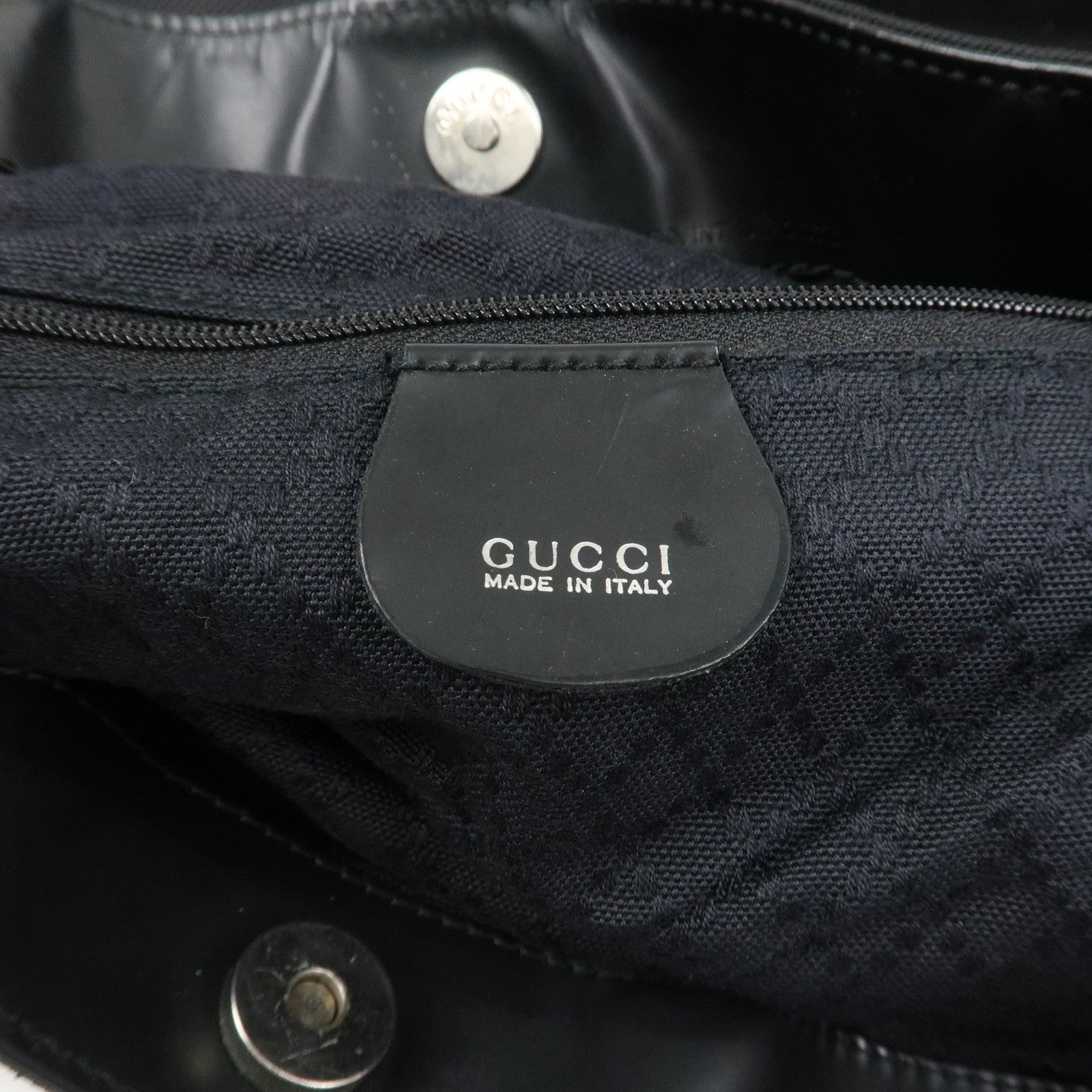 GUCCI Bamboo Nylon 2Way Bag Hand Bag Shoulder Bag 001.2404