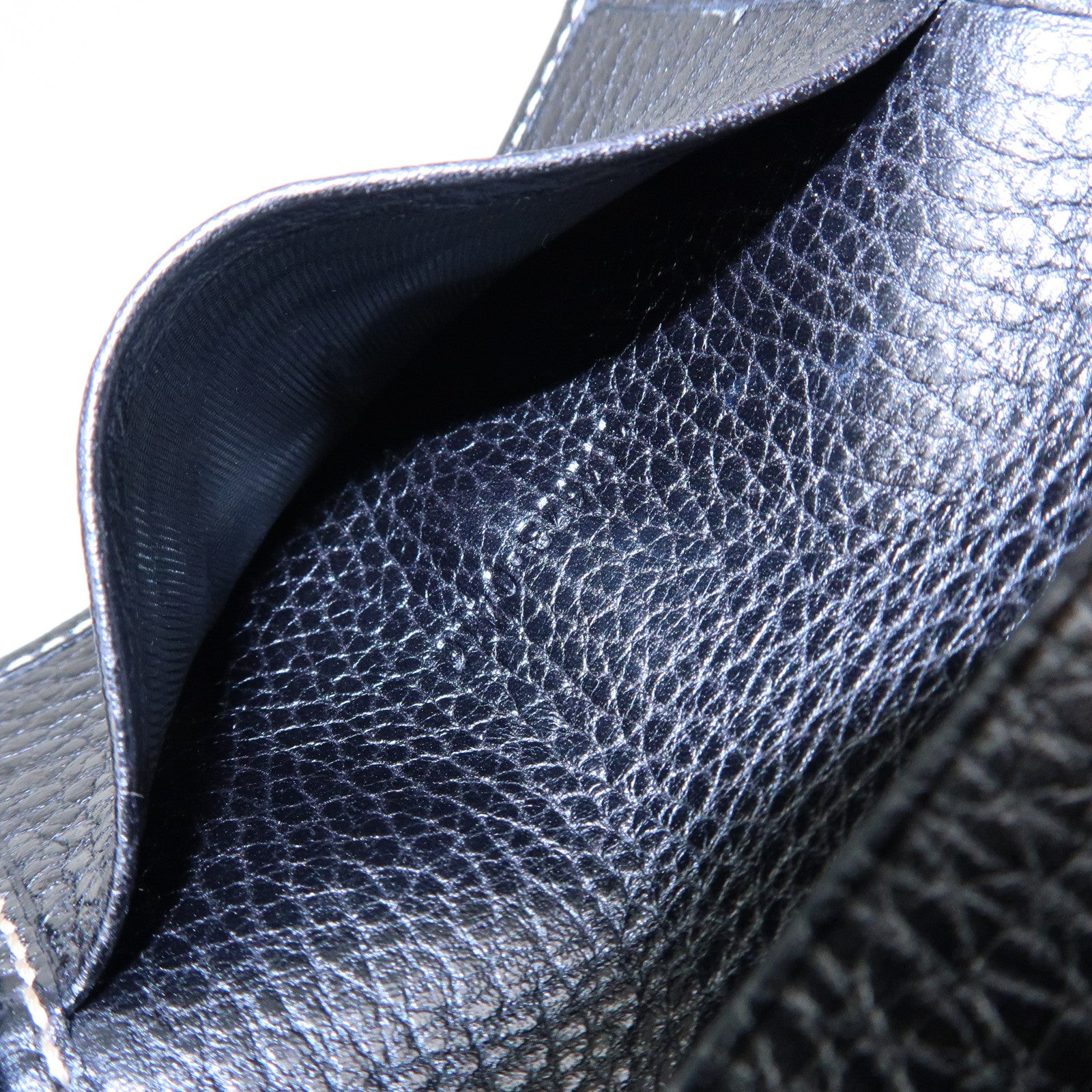 GUCCI Sherry Leather 6 Ring Key Case Key Holder Black 181673
