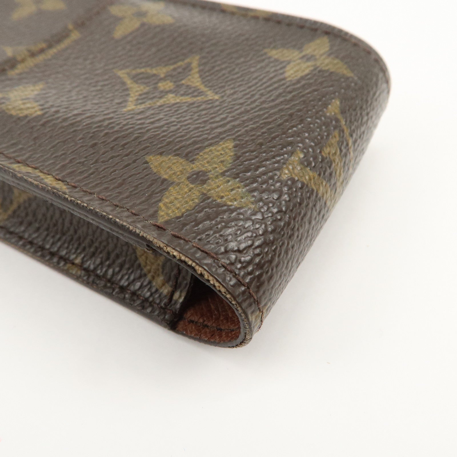 Louis Vuitton Set of 3 Monogram Etui Cigarette Case Brown M63024 Used