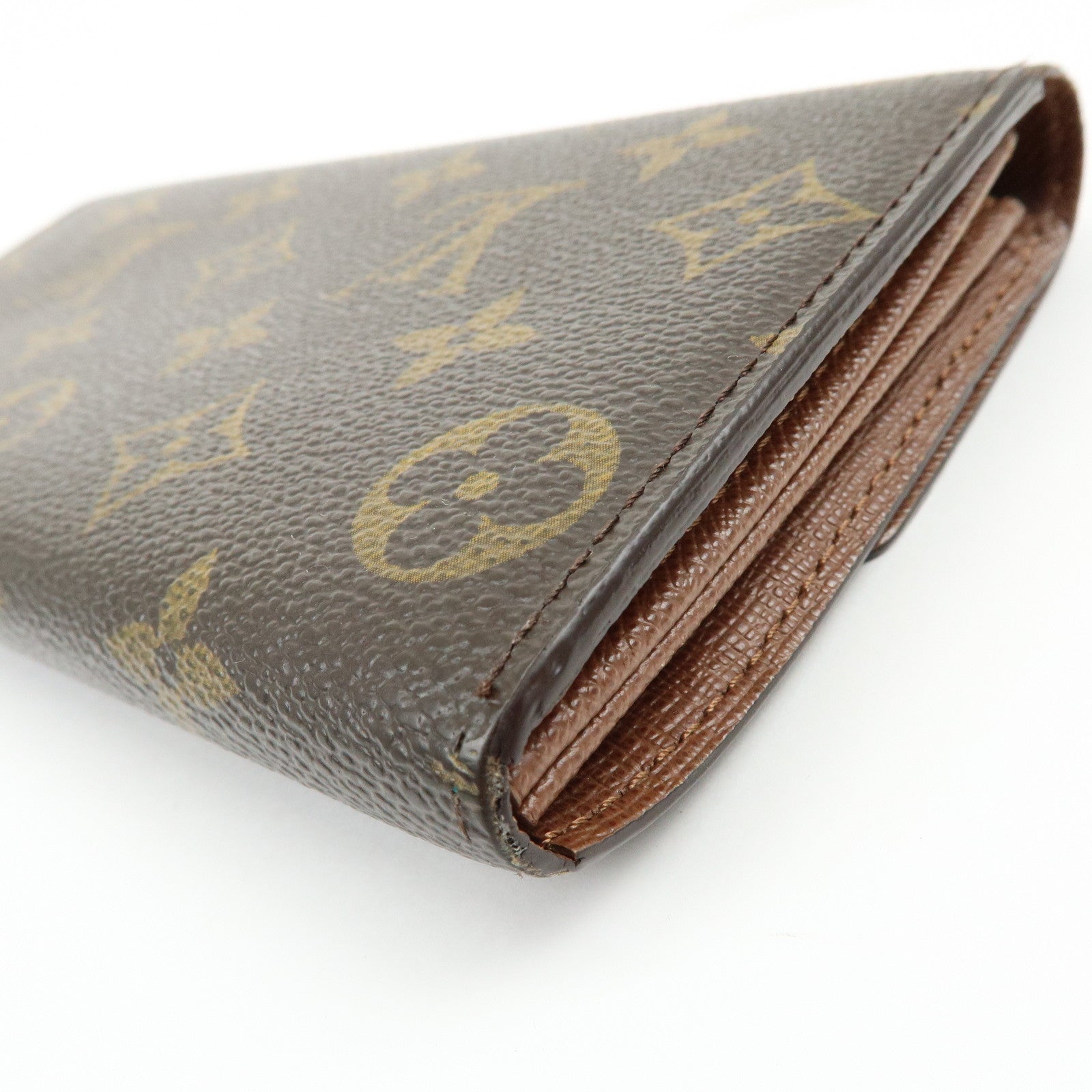 Louis Vuitton Monogram Portefeuille Sarah Long Wallet Brown M61734