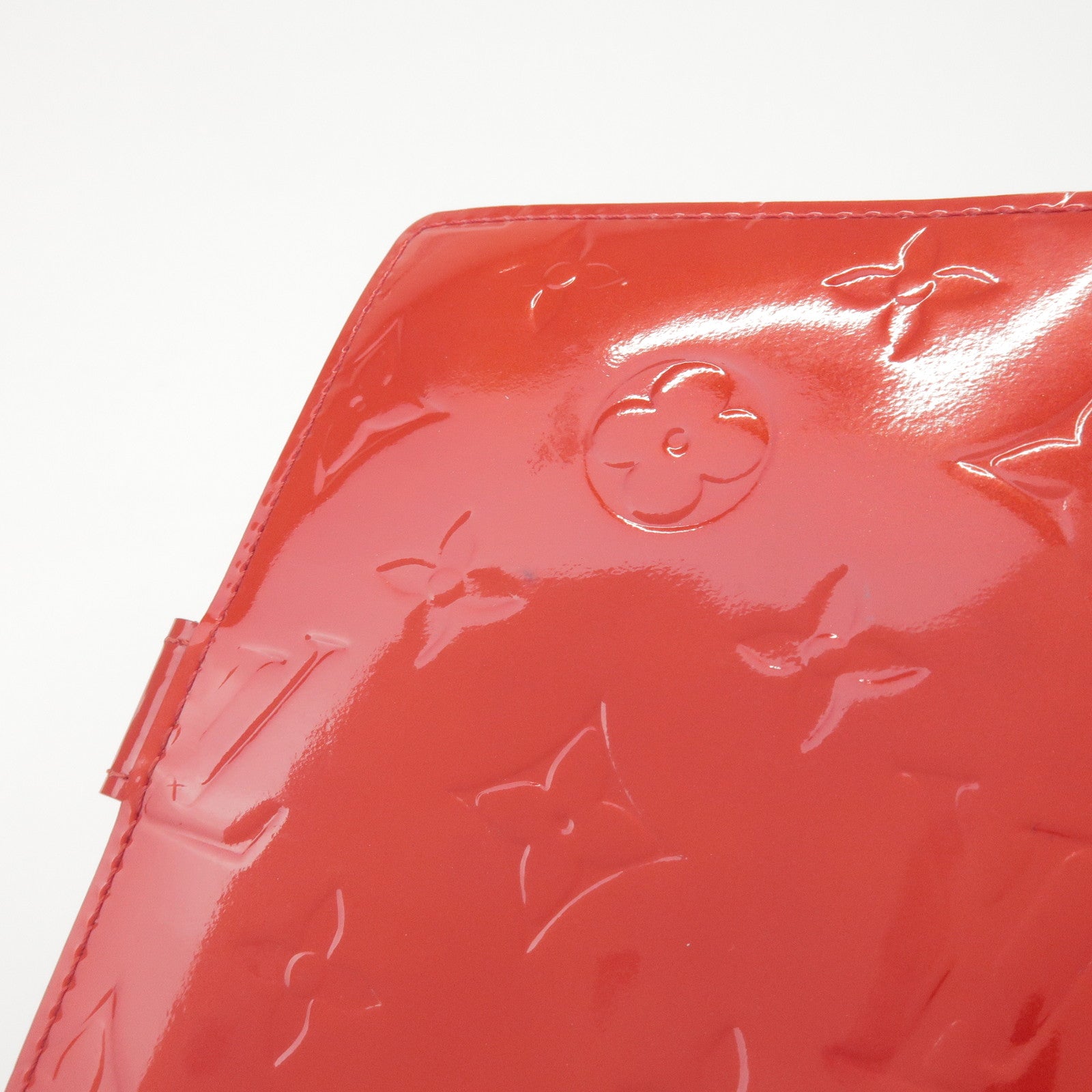 Louis Vuitton Monogram Vernis Agenda PM Pomme d'Amour Red R21016