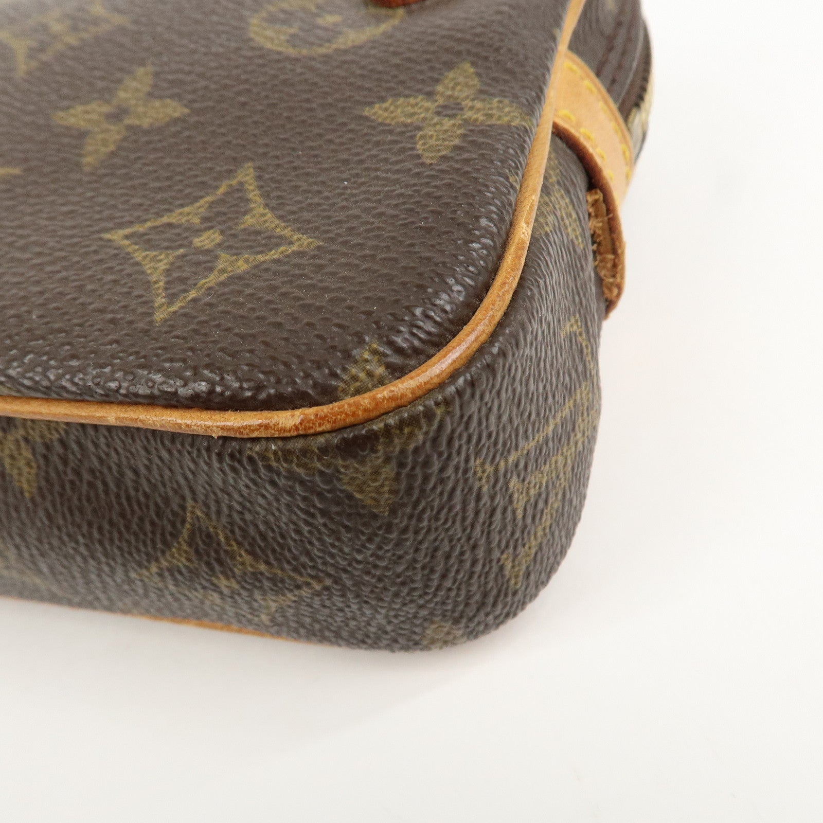 Louis Vuitton Monogram Pochette Marly Bandouliere Bag Brown M51828
