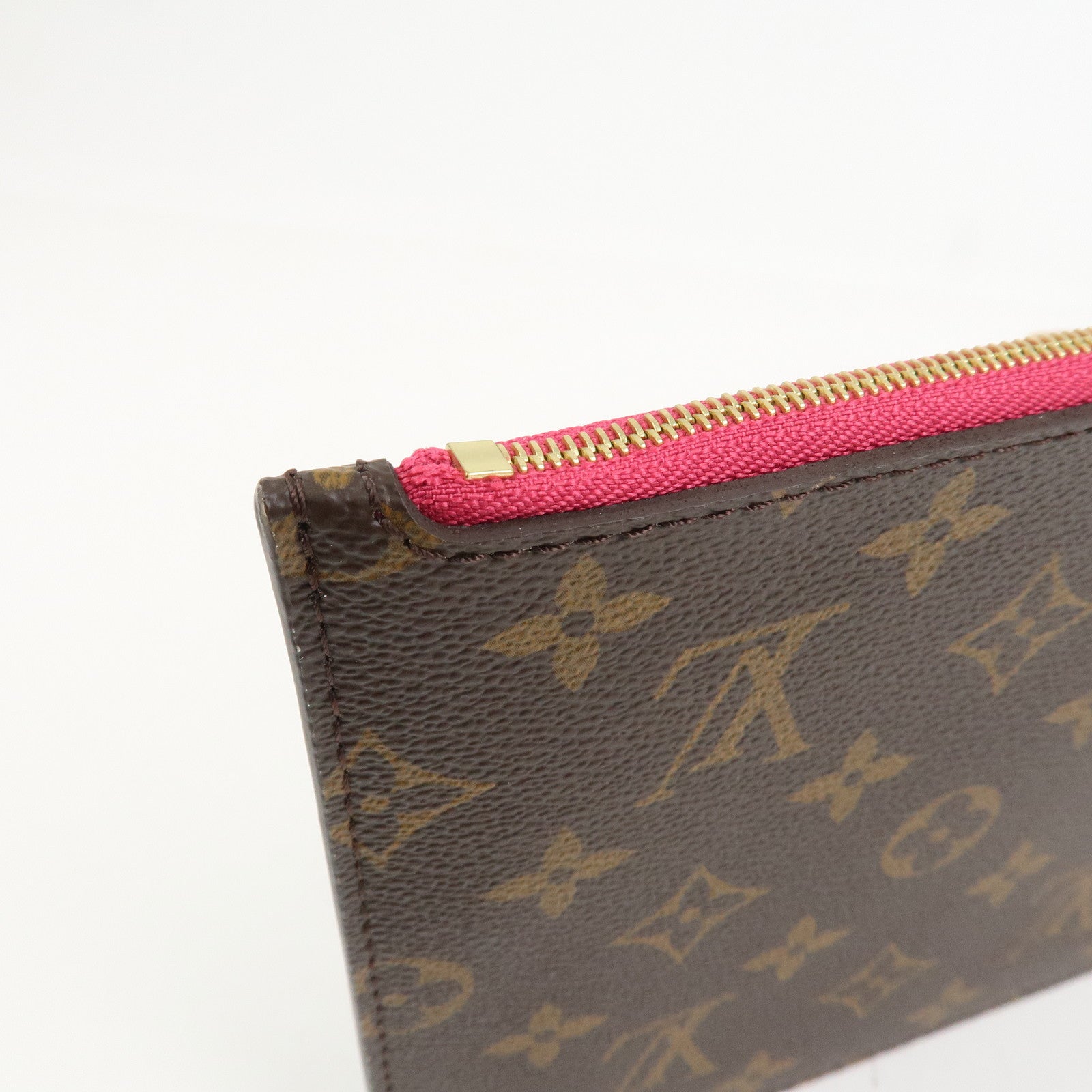 Louis Vuitton Monogram Canvas Neverfull GM Pouch Brown