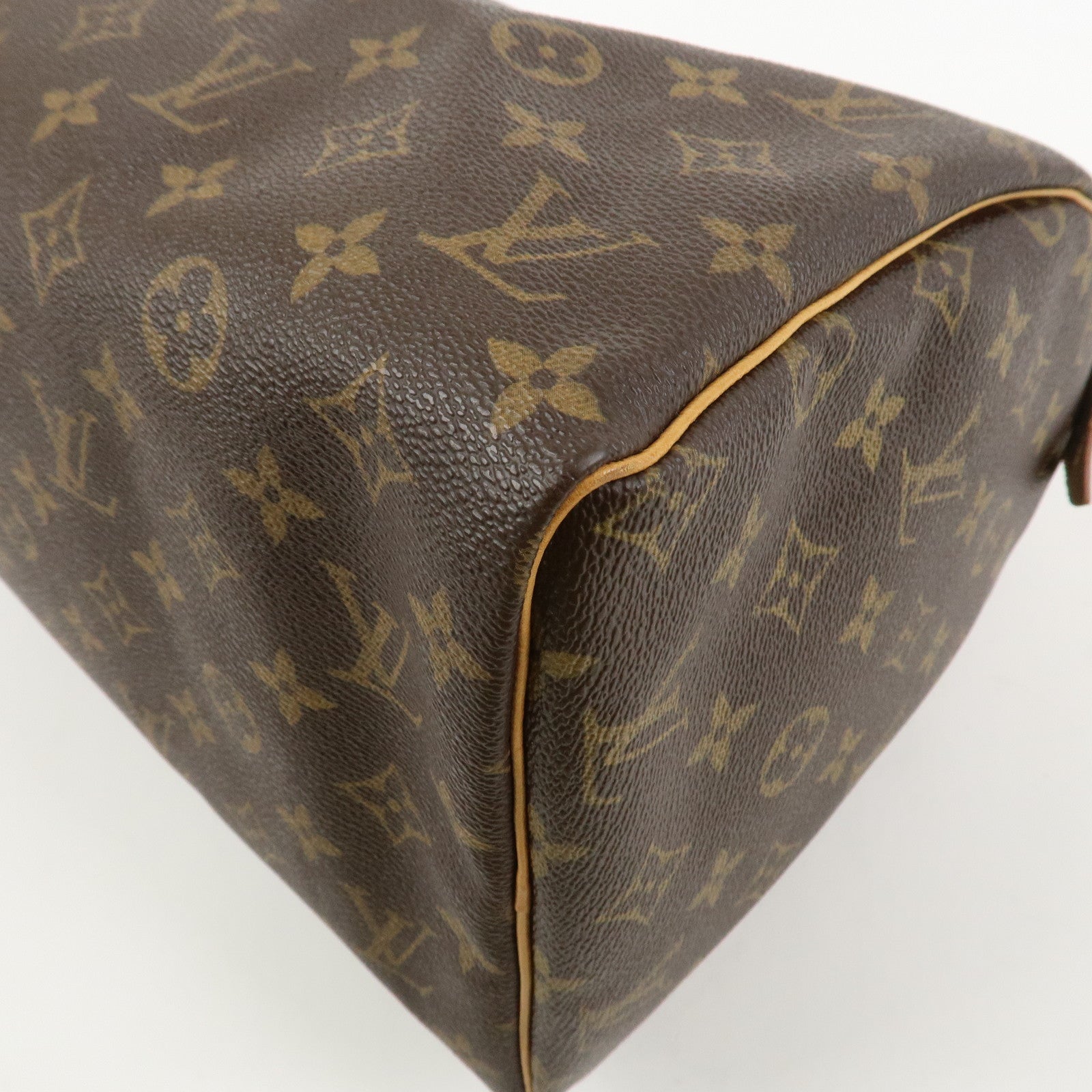 Louis Vuitton Monogram Speedy 30 Boston Bag Hand Bag Brown M41526