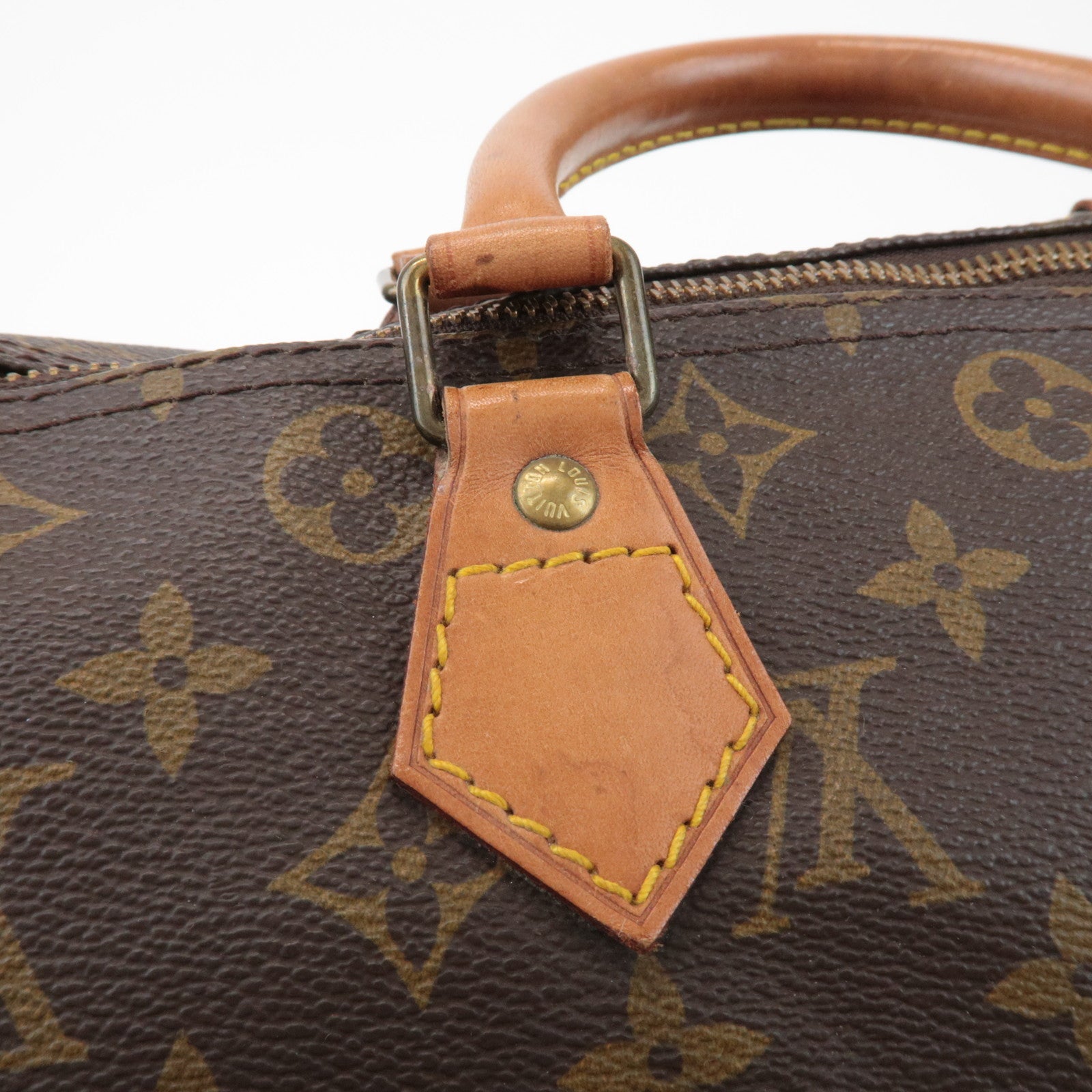Louis Vuitton Monogram Speedy 30 Boston Bag Hand Bag Brown M41526