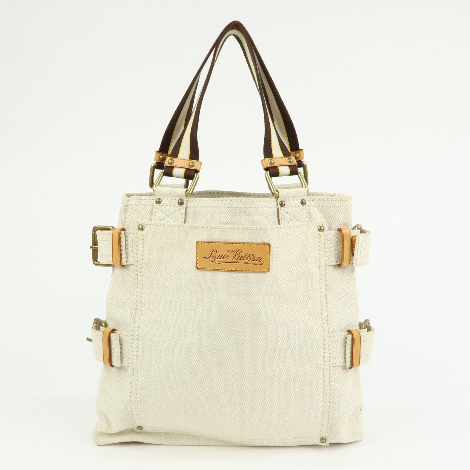Louis Vuitton Cruise Line Globe Shopper MM Canvas Tote Bag M95112