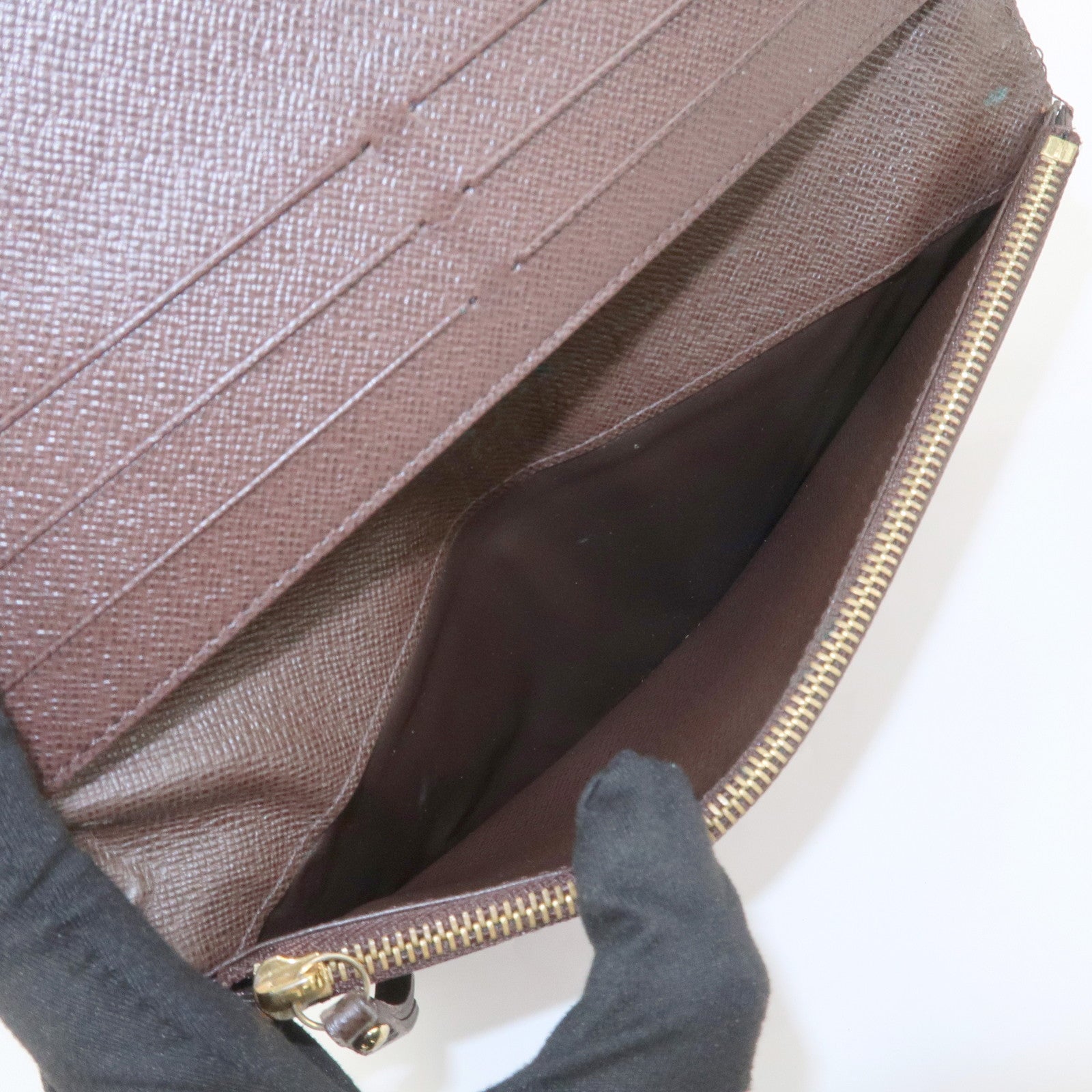 Louis Vuitton Damier Portefeuille Insolite Zippy Long Wallet N63071