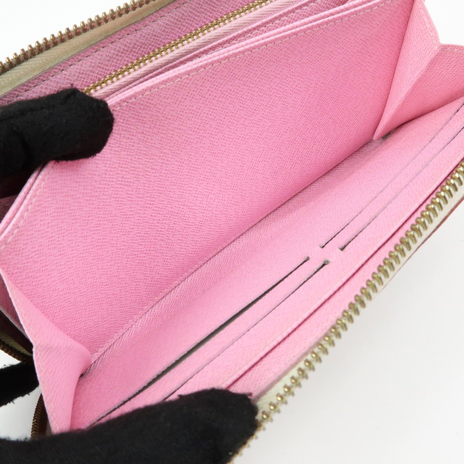 Louis Vuitton Monogram Multicolor Round Zippy Wallet Blanc M60241