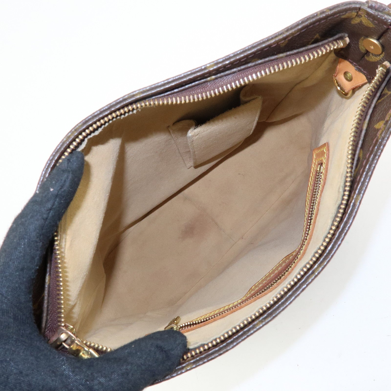 Louis Vuitton Monogram Looping GM Shoulder Bag Brown M51145
